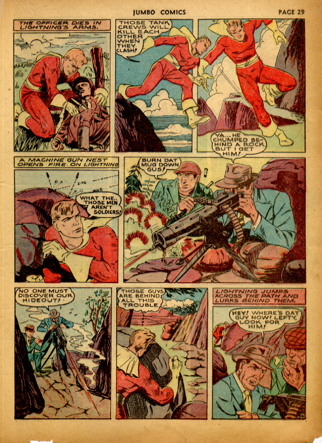 Read online Jumbo Comics comic -  Issue #27 - 30
