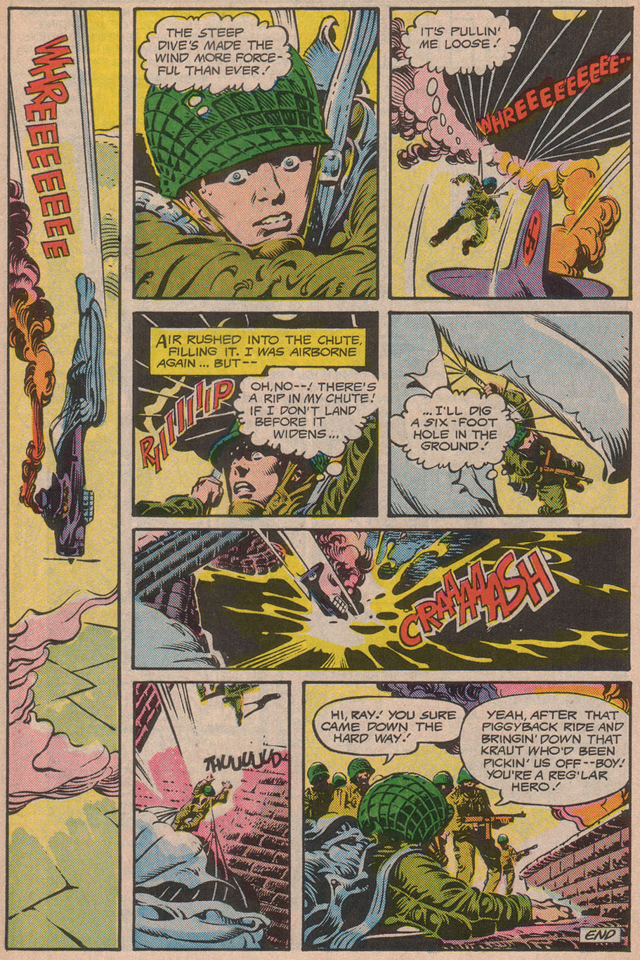 Read online G.I. Combat (1952) comic -  Issue #280 - 31