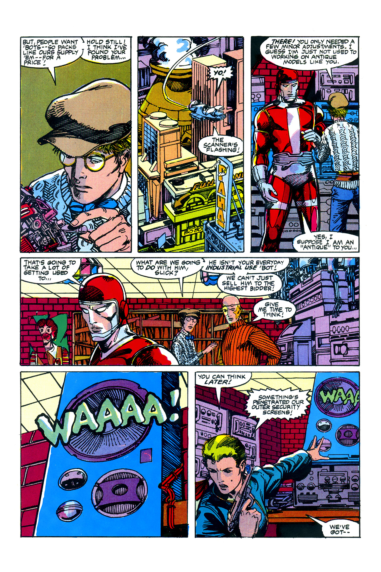 Read online Machine Man 2020 comic -  Issue #1 - 19