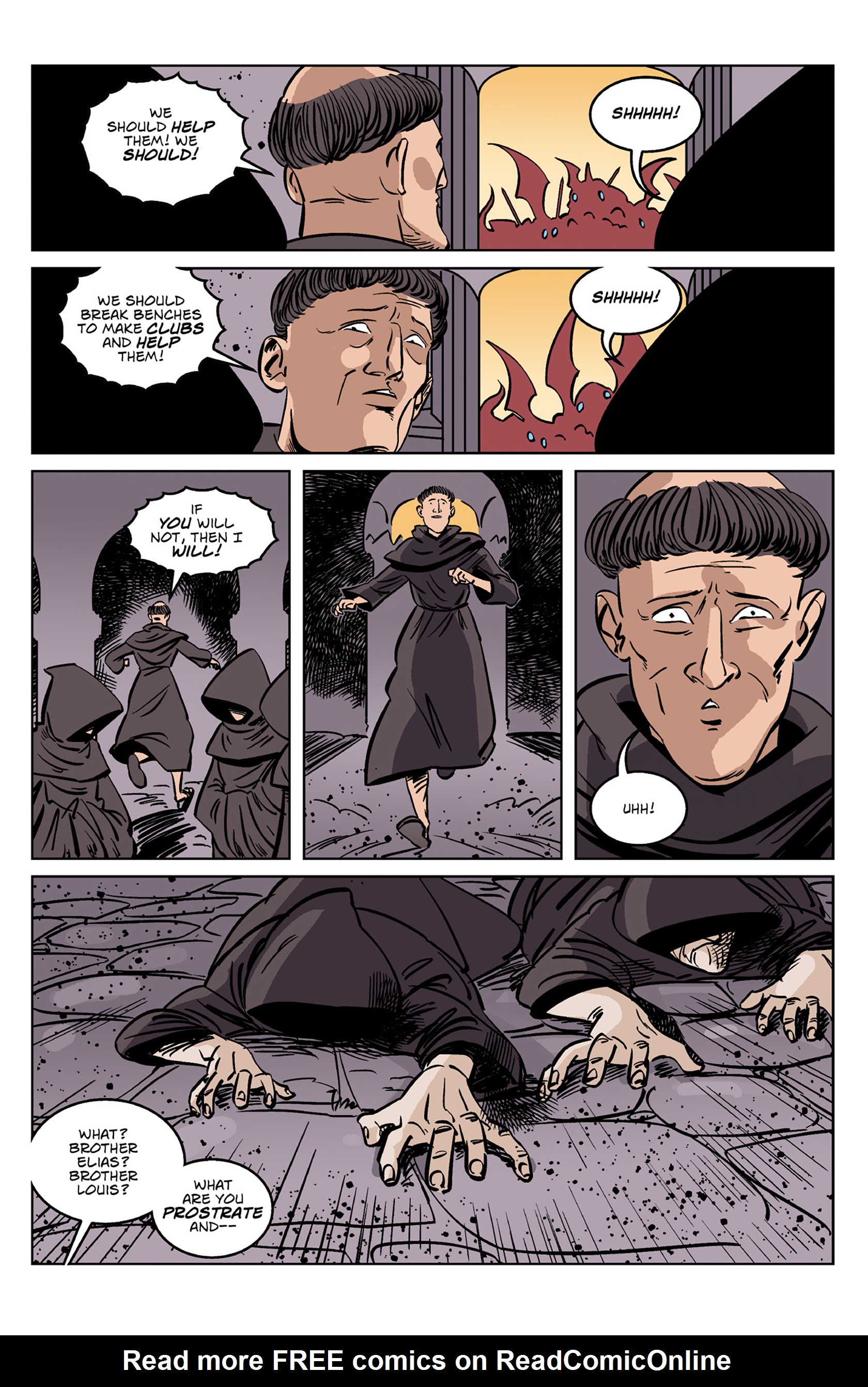 Read online Dark Ages comic -  Issue #4 - 8