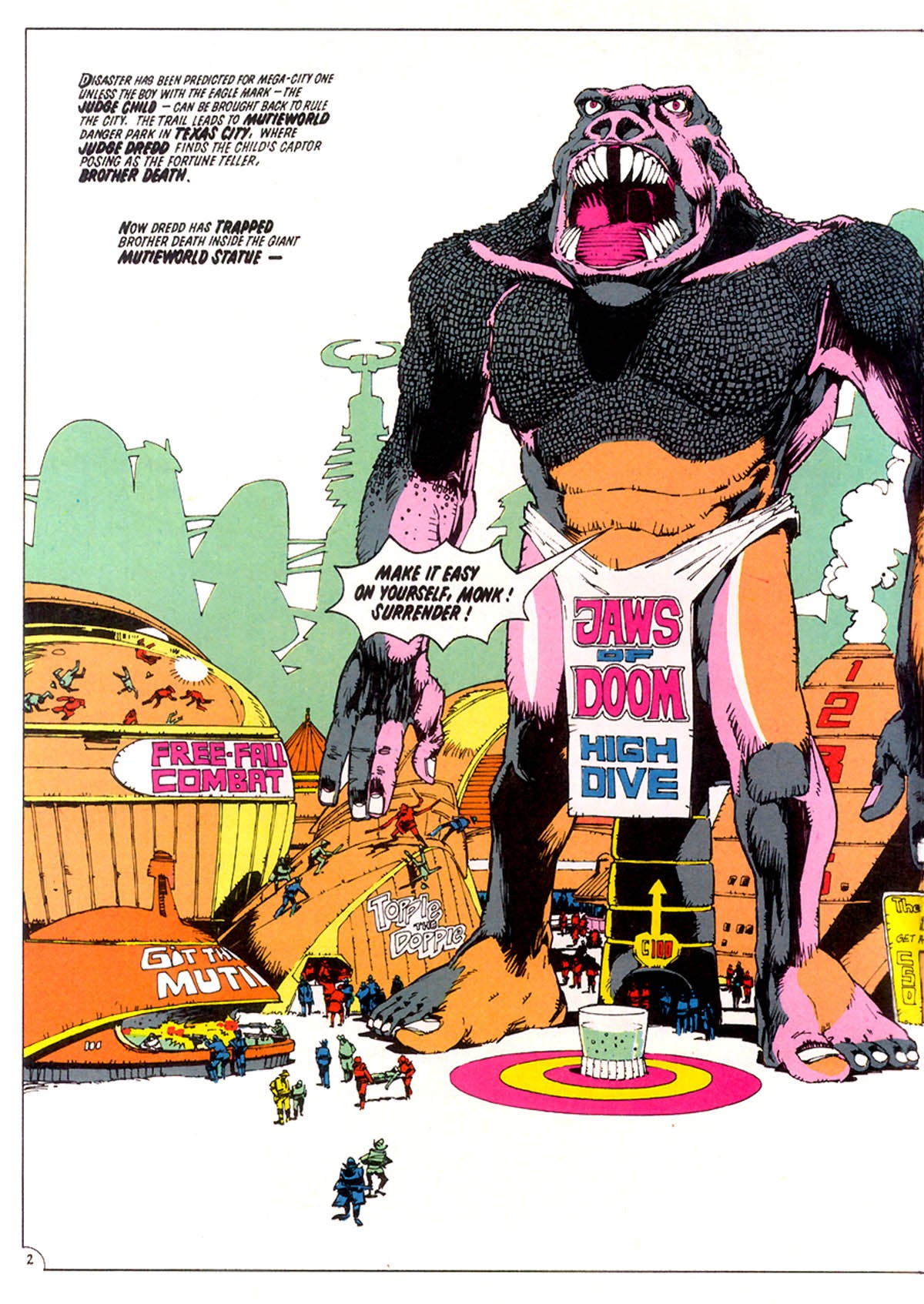 Read online Judge Dredd: The Judge Child Quest comic -  Issue #2 - 4