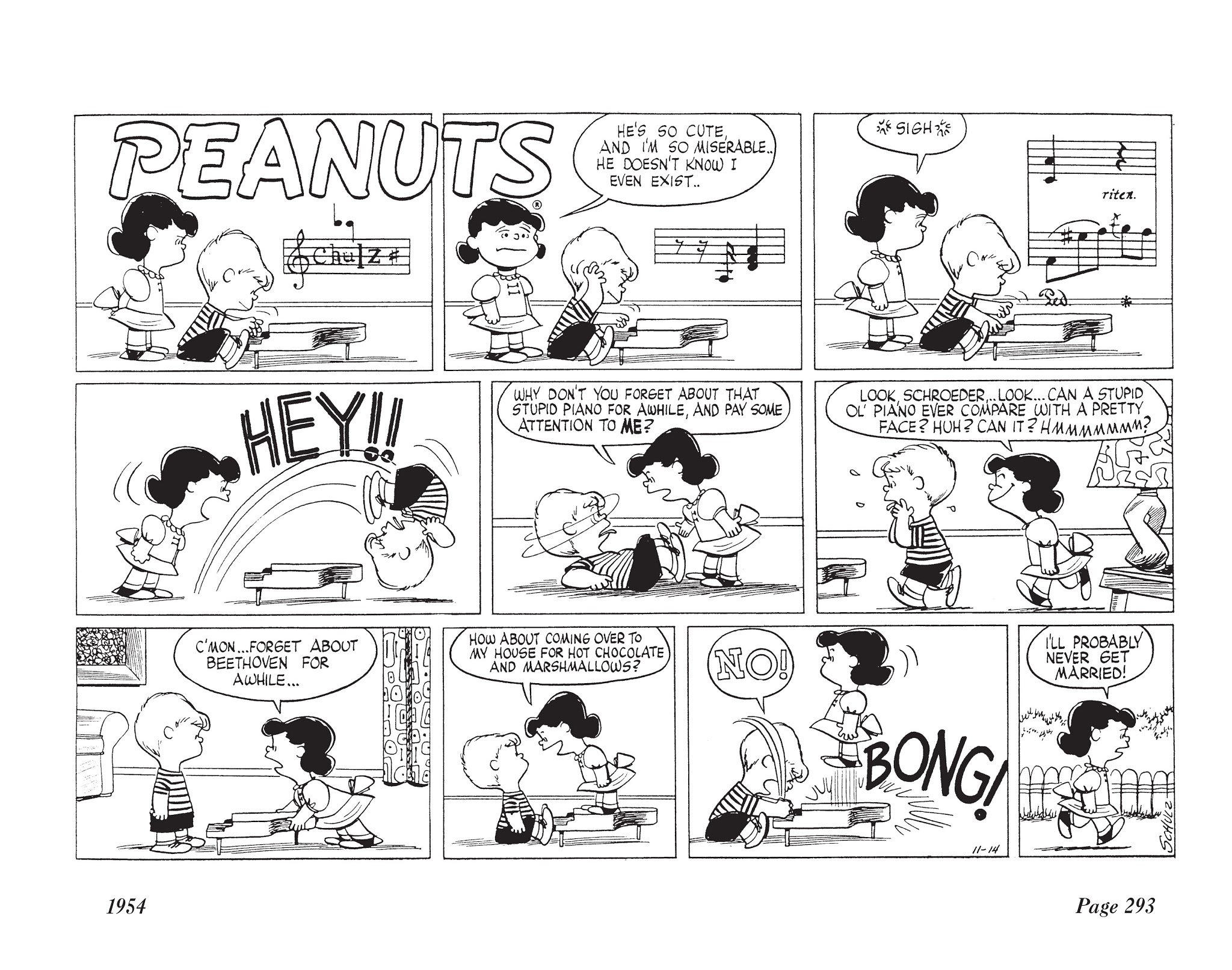 Read online The Complete Peanuts comic -  Issue # TPB 2 - 307