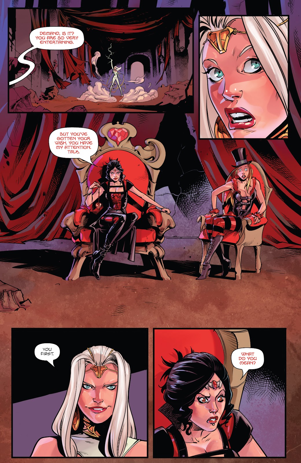 Grimm Fairy Tales presents White Queen: Age of Darkness issue 3 - Page 13