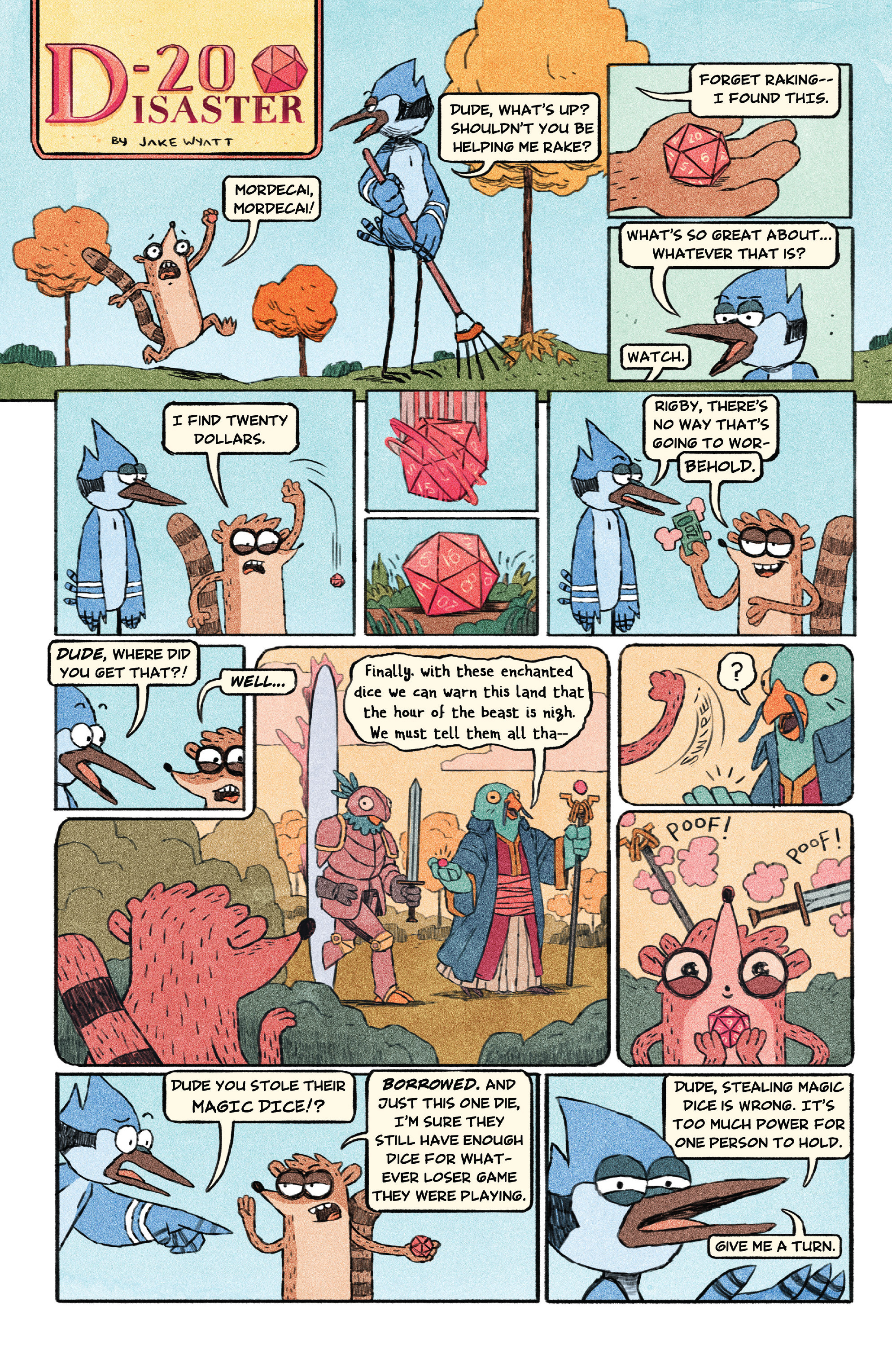Read online Regular Show comic -  Issue #9 - 22
