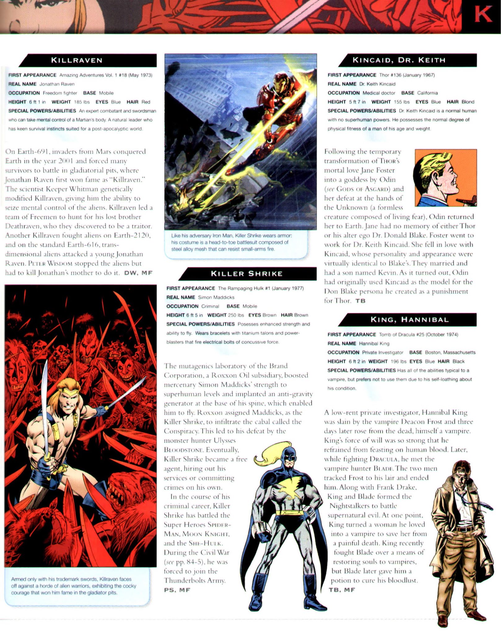 Read online The Marvel Encyclopedia comic -  Issue # TPB 2 (Part 2) - 64