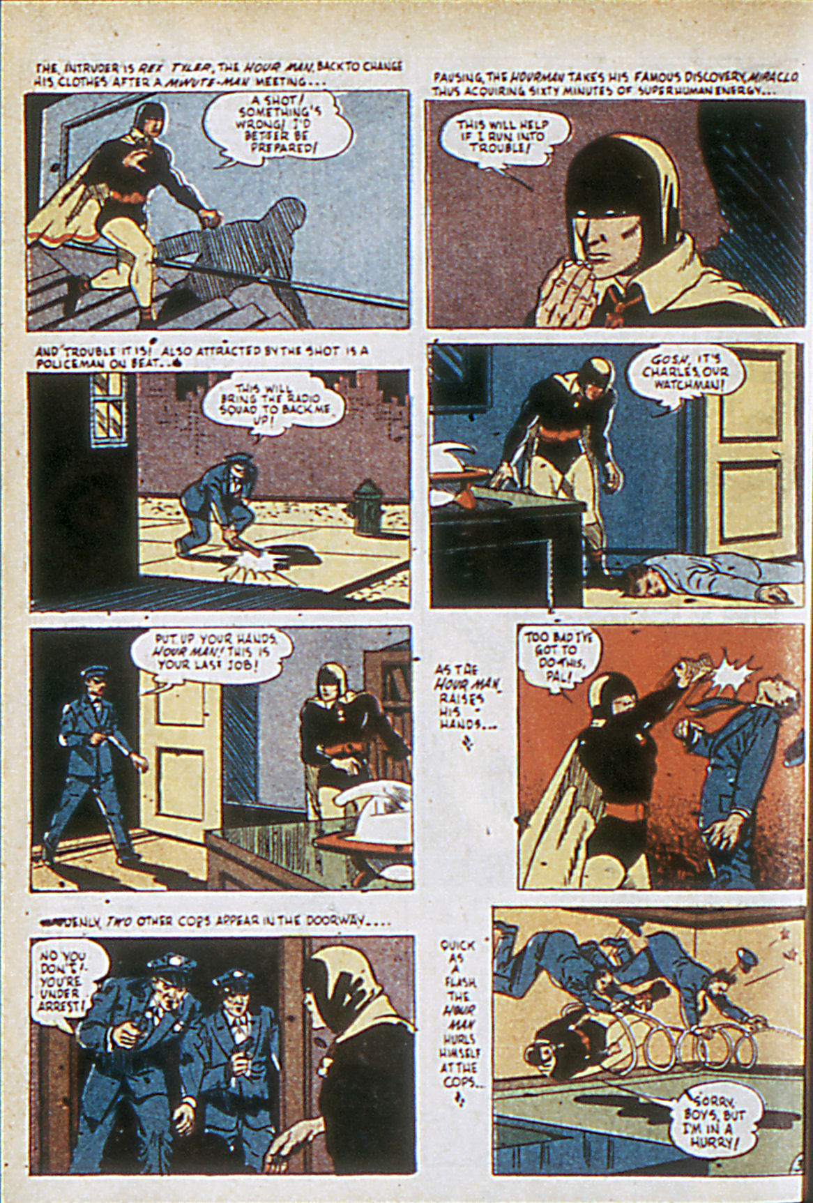 Read online Adventure Comics (1938) comic -  Issue #63 - 35