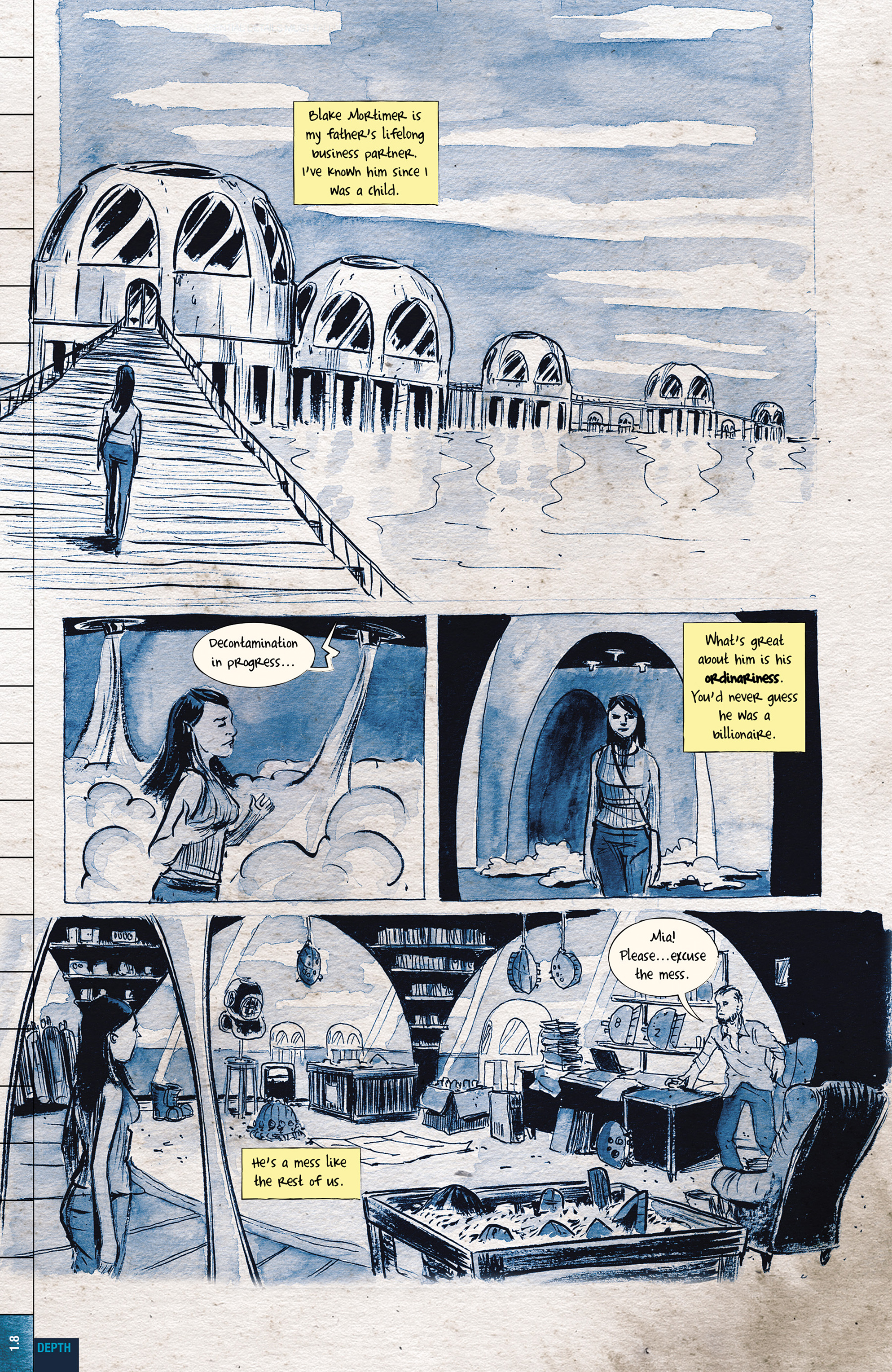 Read online Dept. H comic -  Issue #1 - 10
