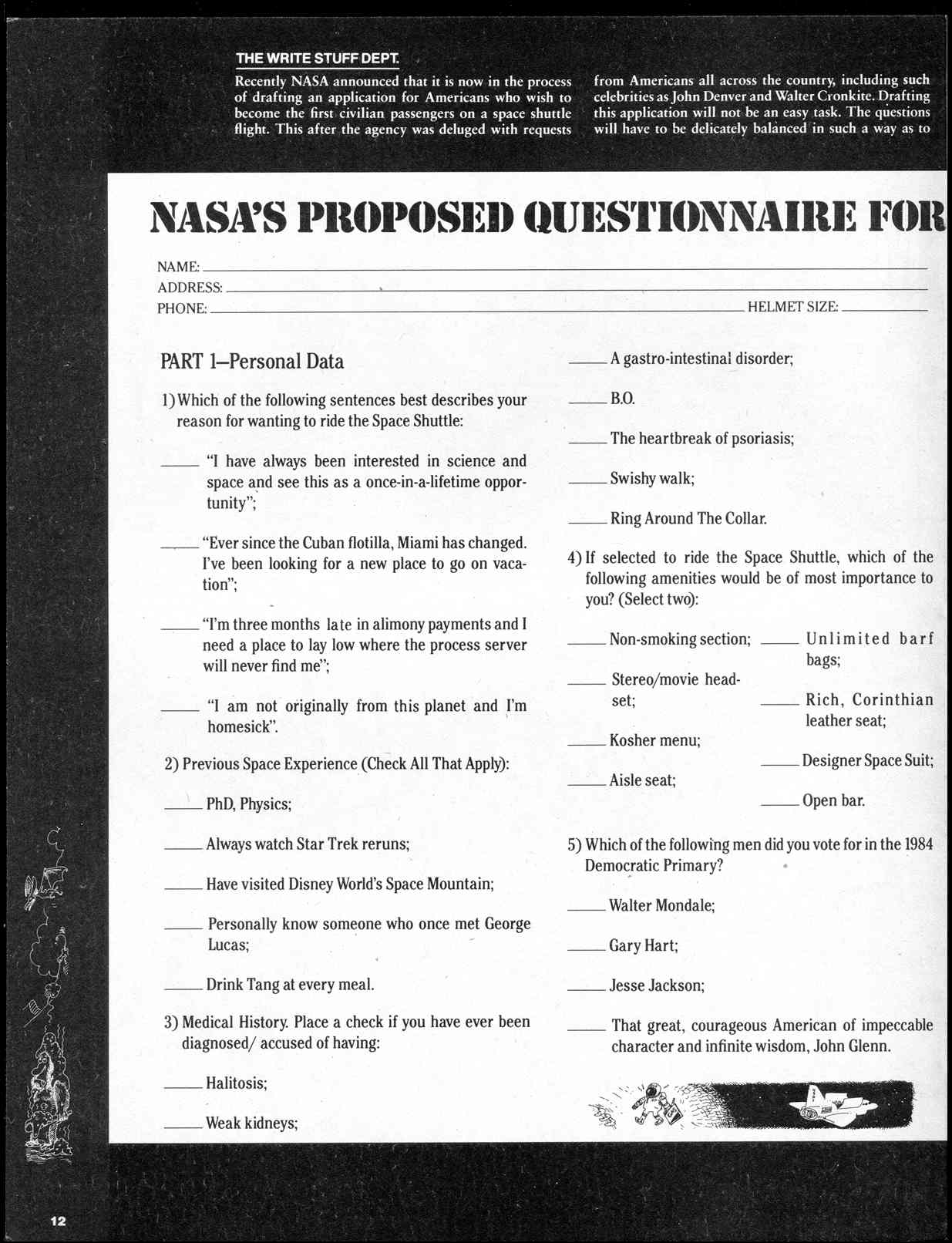 Read online MAD comic -  Issue #259 - 14