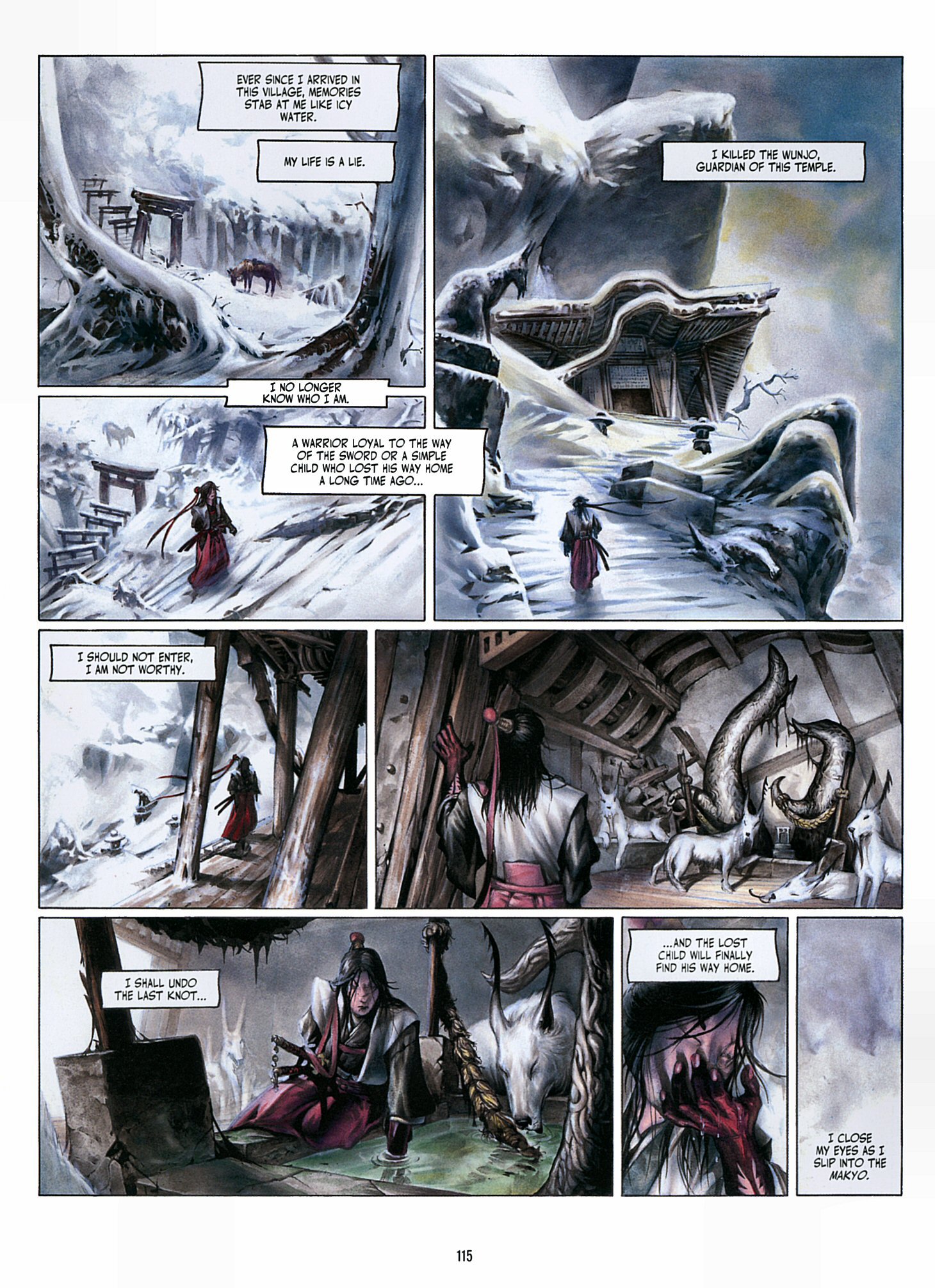 Read online Legend of the Scarlet Blades comic -  Issue # TPB - 116