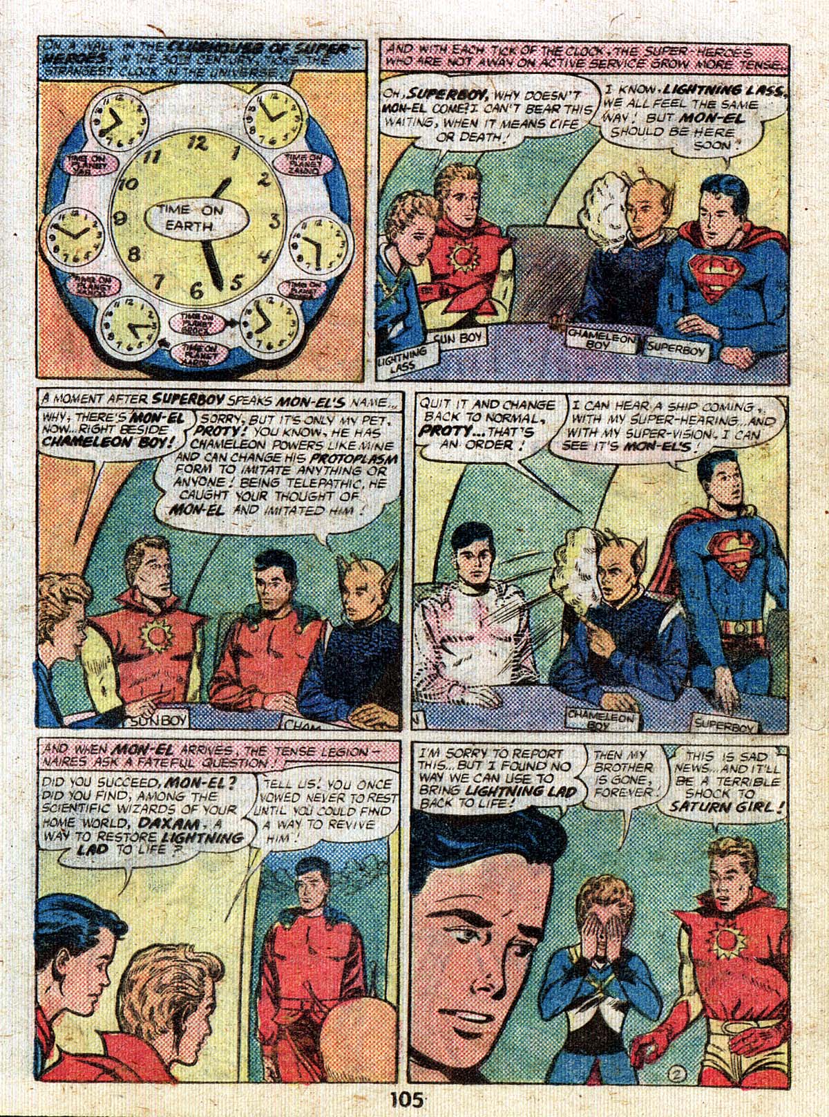 Read online Adventure Comics (1938) comic -  Issue #500 - 105