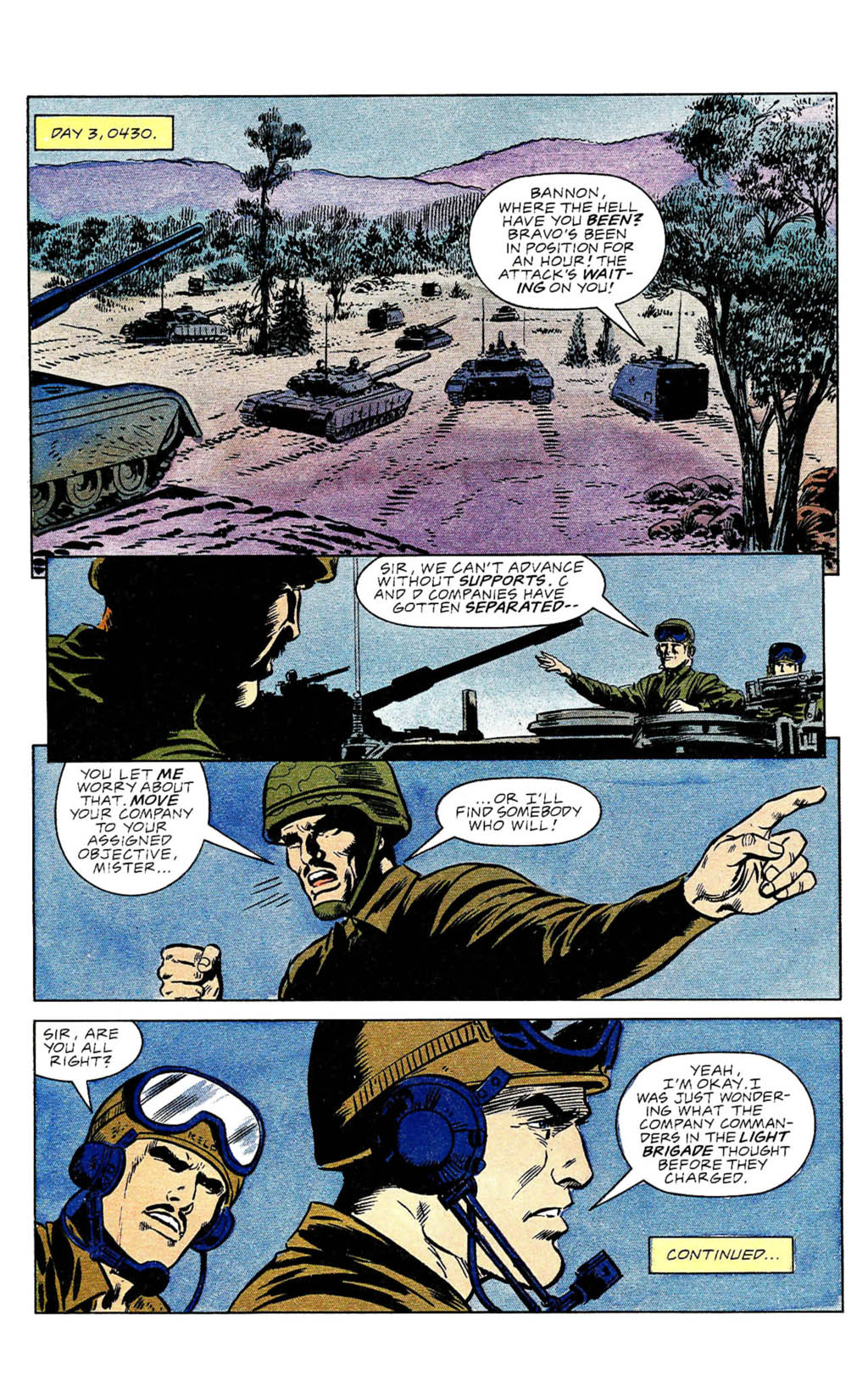 Read online Team Yankee comic -  Issue #2 - 32