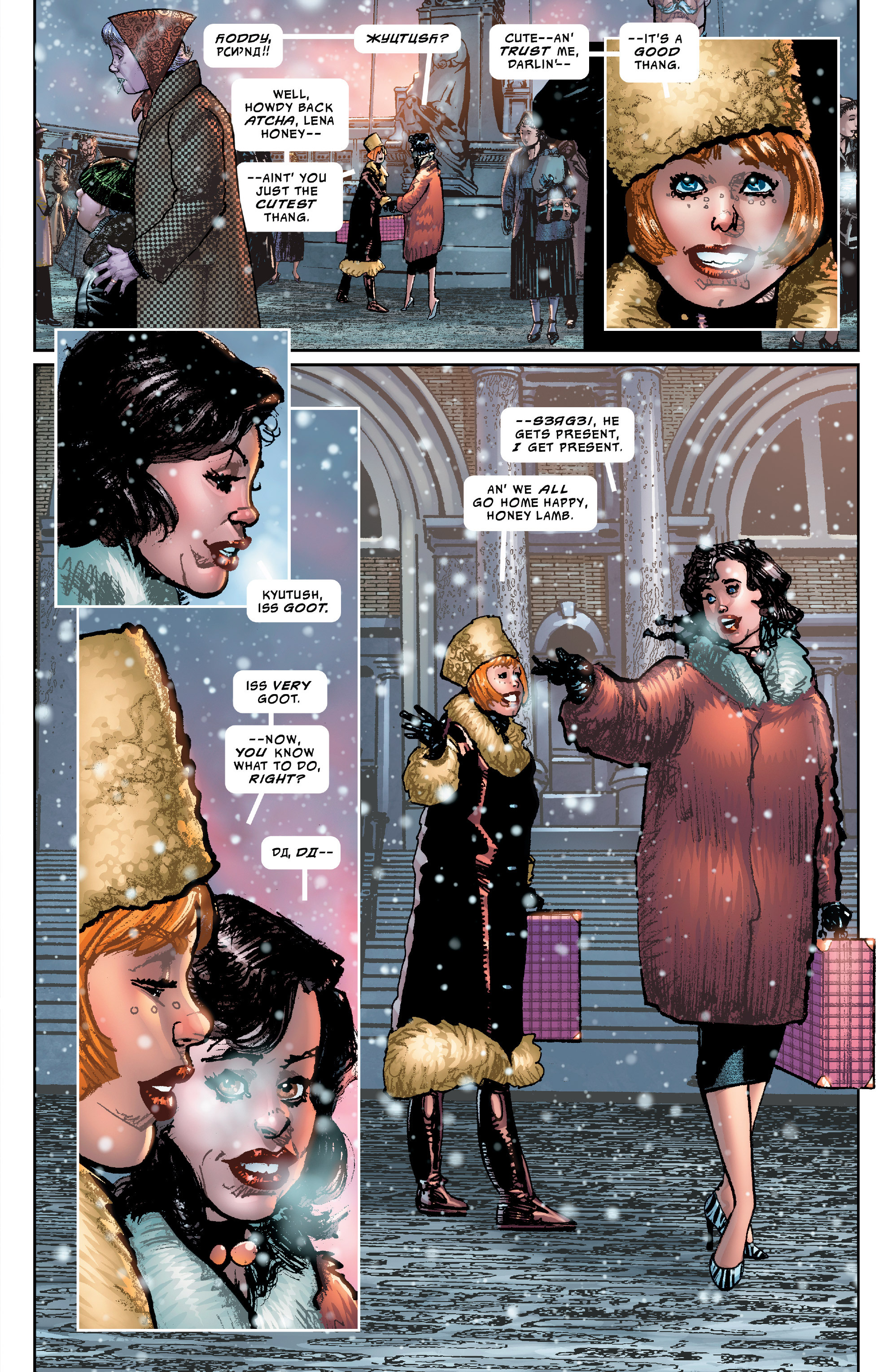 Read online The Shadow: Midnight in Moscow comic -  Issue #5 - 14