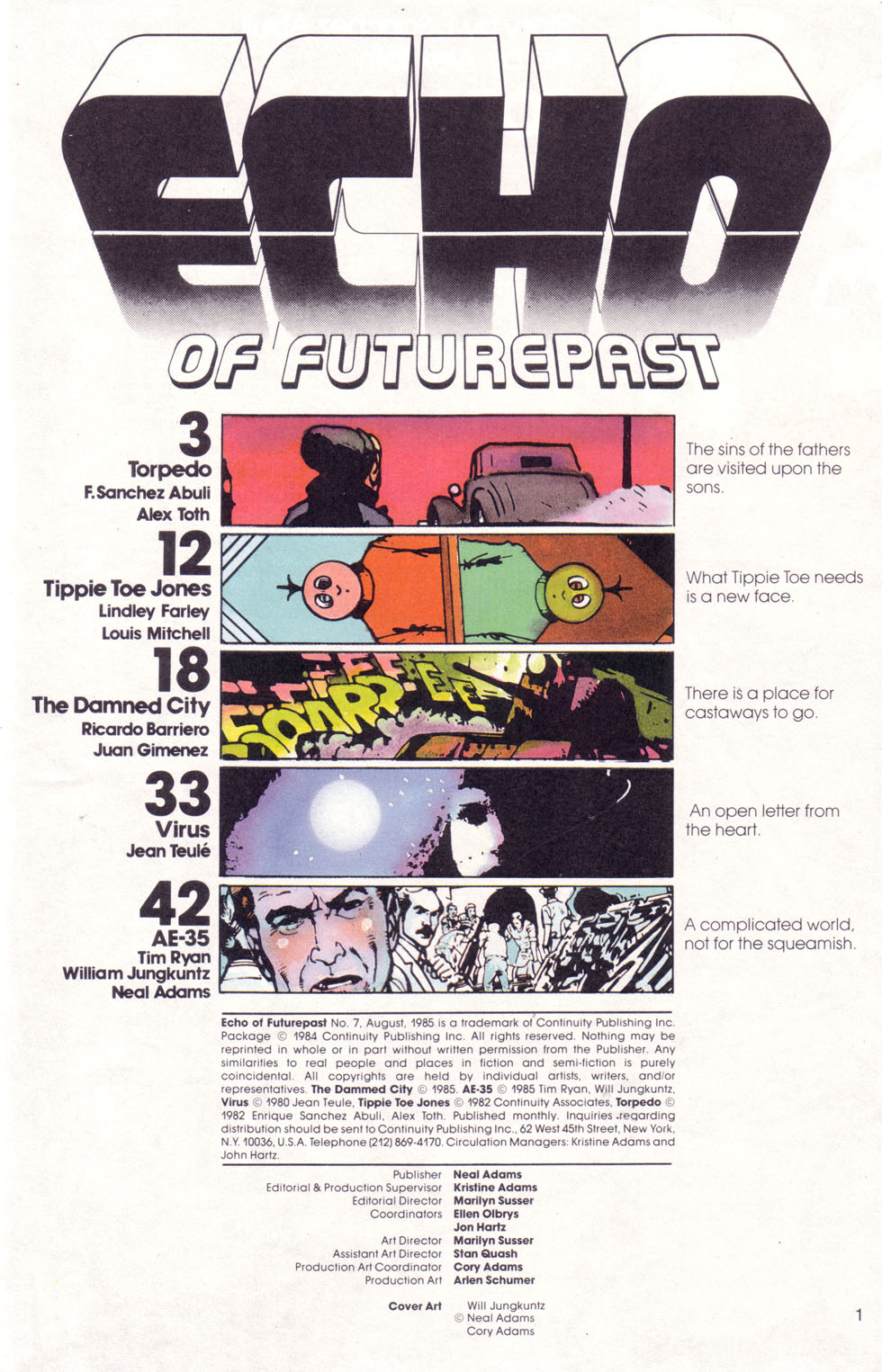 Read online Echo of Futurepast comic -  Issue #7 - 2