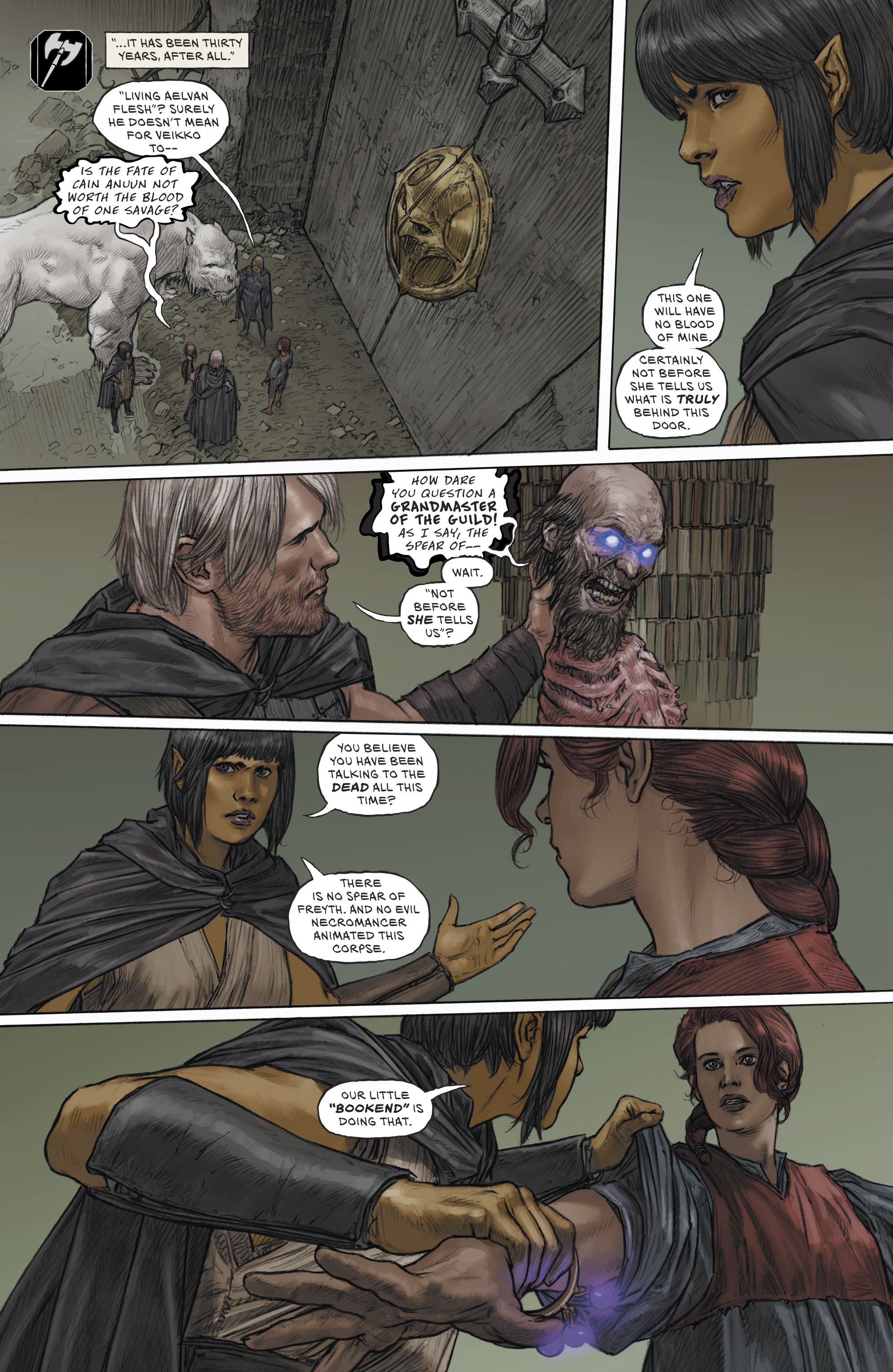 Read online The Last God comic -  Issue #4 - 19