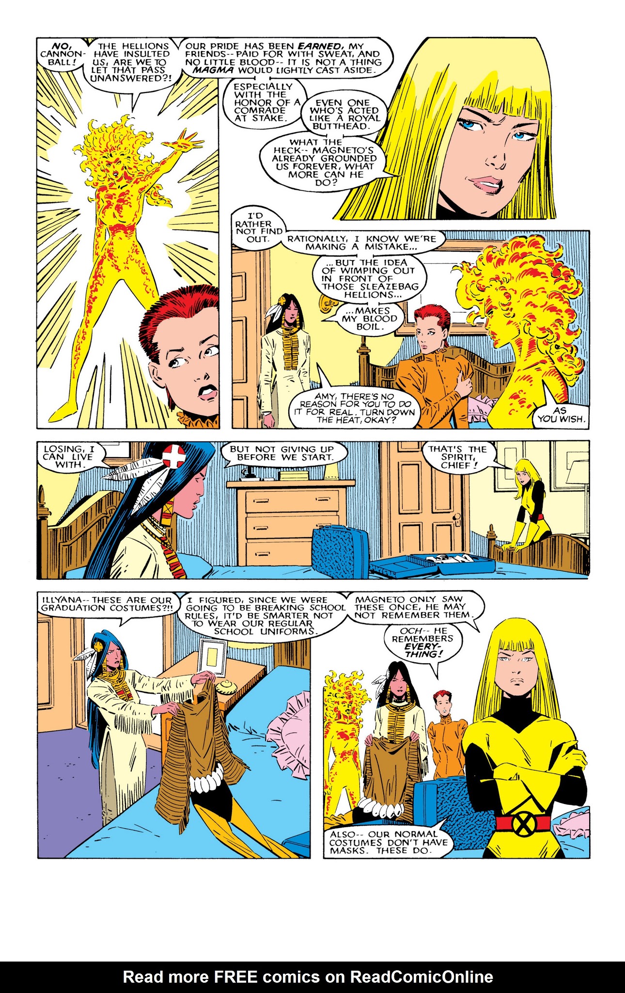 Read online New Mutants Classic comic -  Issue # TPB 7 - 210