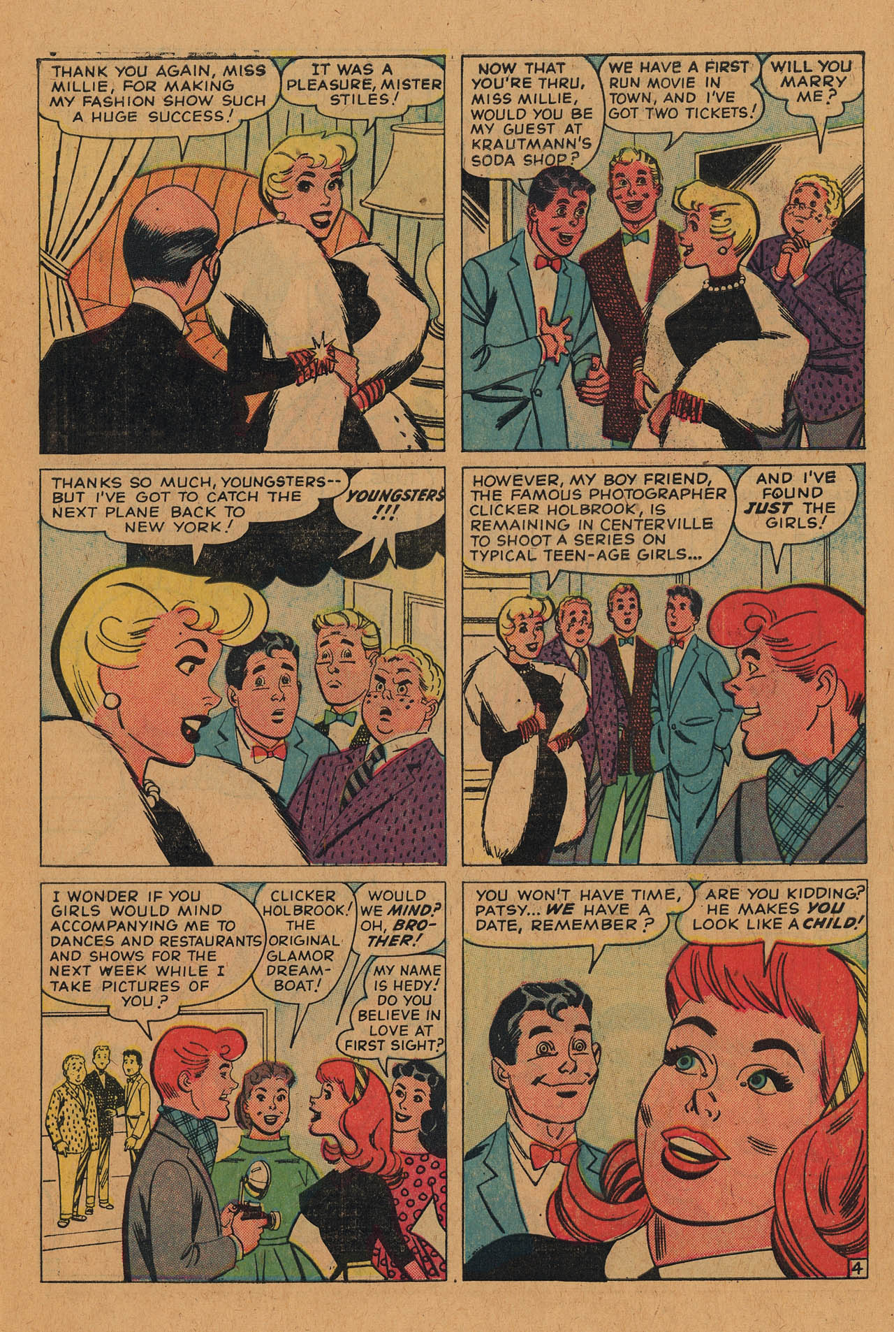 Read online Patsy Walker comic -  Issue #76 - 6