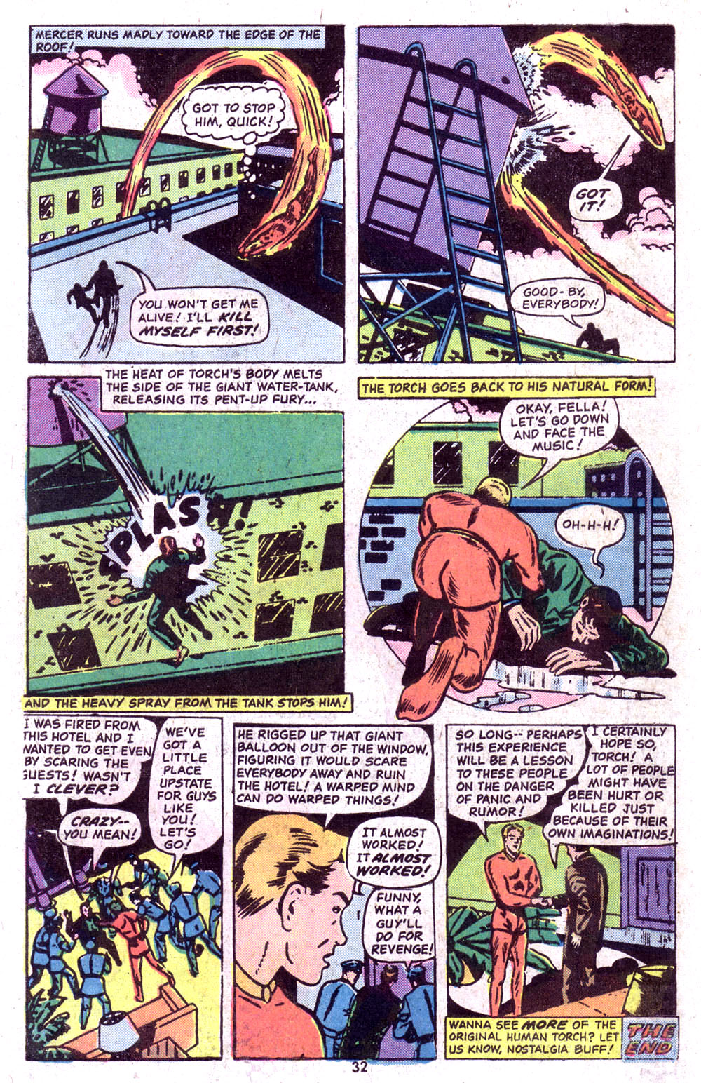 Read online The Human Torch (1974) comic -  Issue #1 - 21