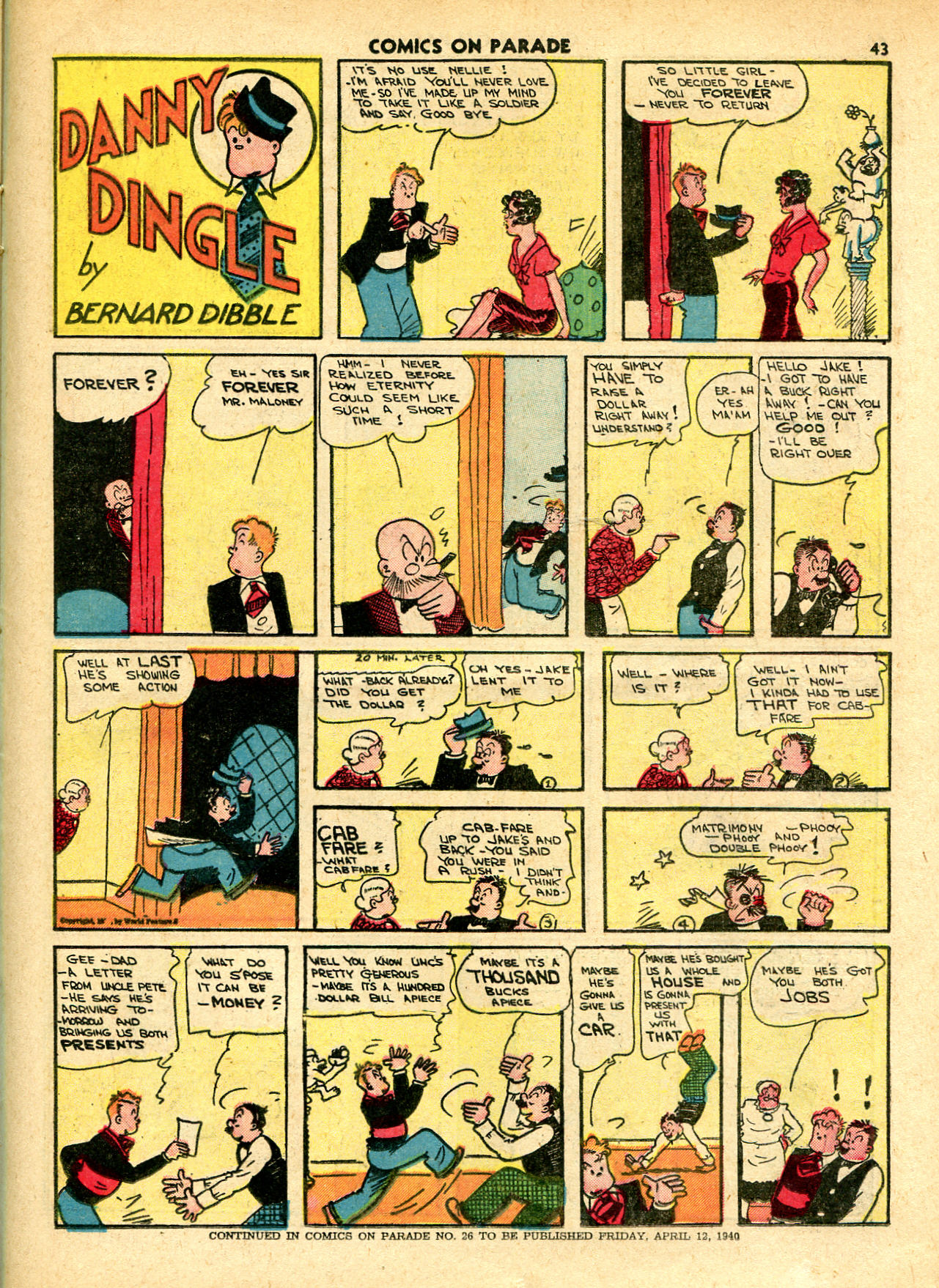 Read online Comics on Parade comic -  Issue #25 - 45