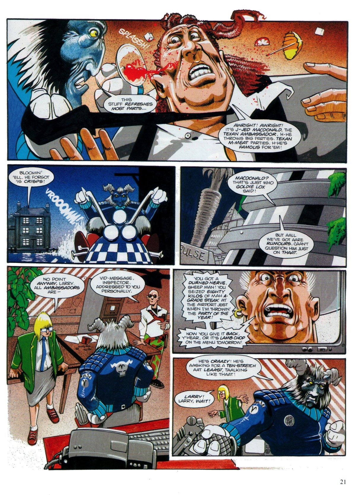 Read online Dead Meat comic -  Issue #2 - 23