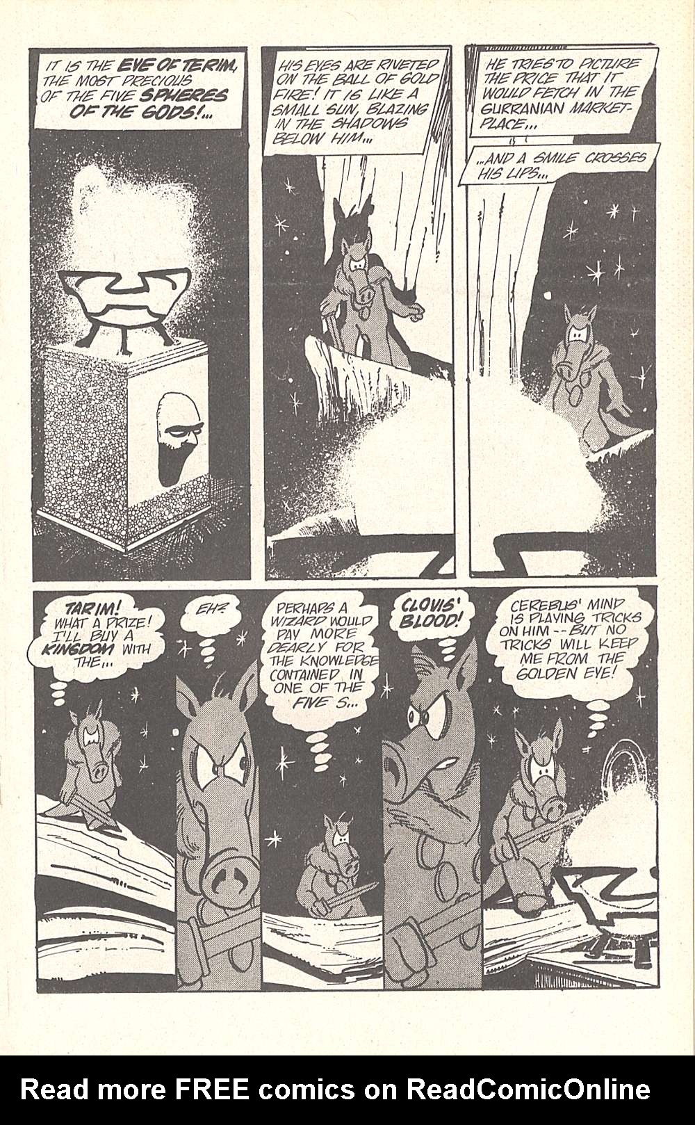 Read online Cerebus comic -  Issue #2 - 19