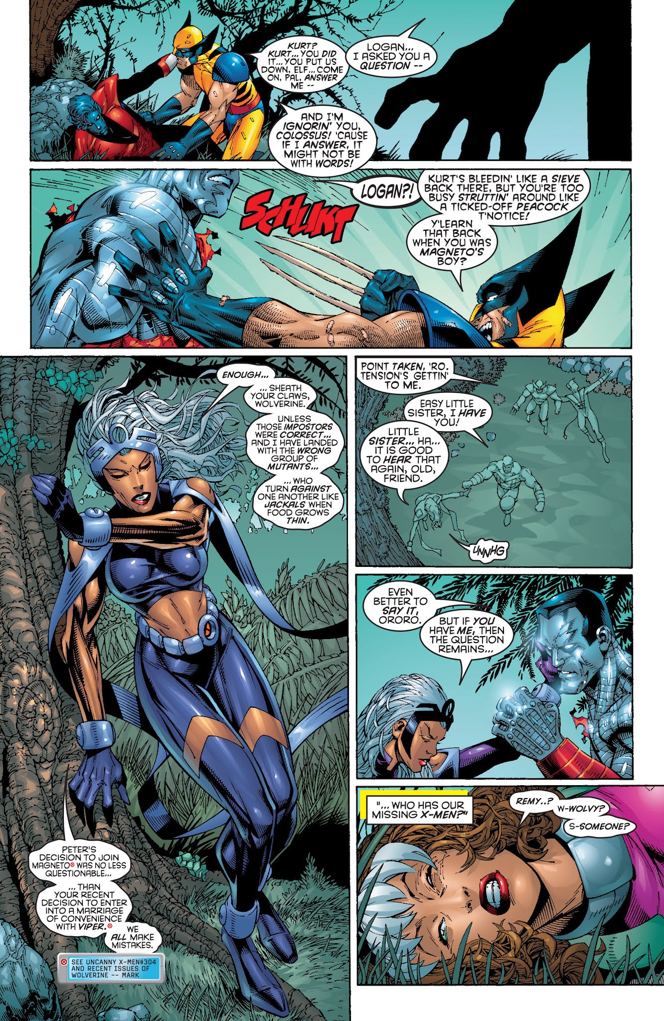 Read online X-Men: The Hunt For Professor X comic -  Issue # TPB (Part 1) - 41