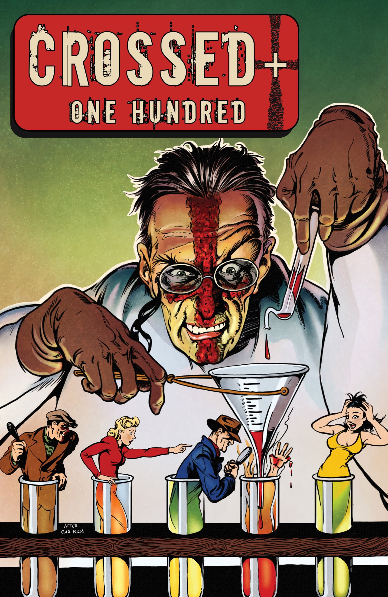 Read online Crossed Plus One Hundred: Mimic comic -  Issue #6 - 40