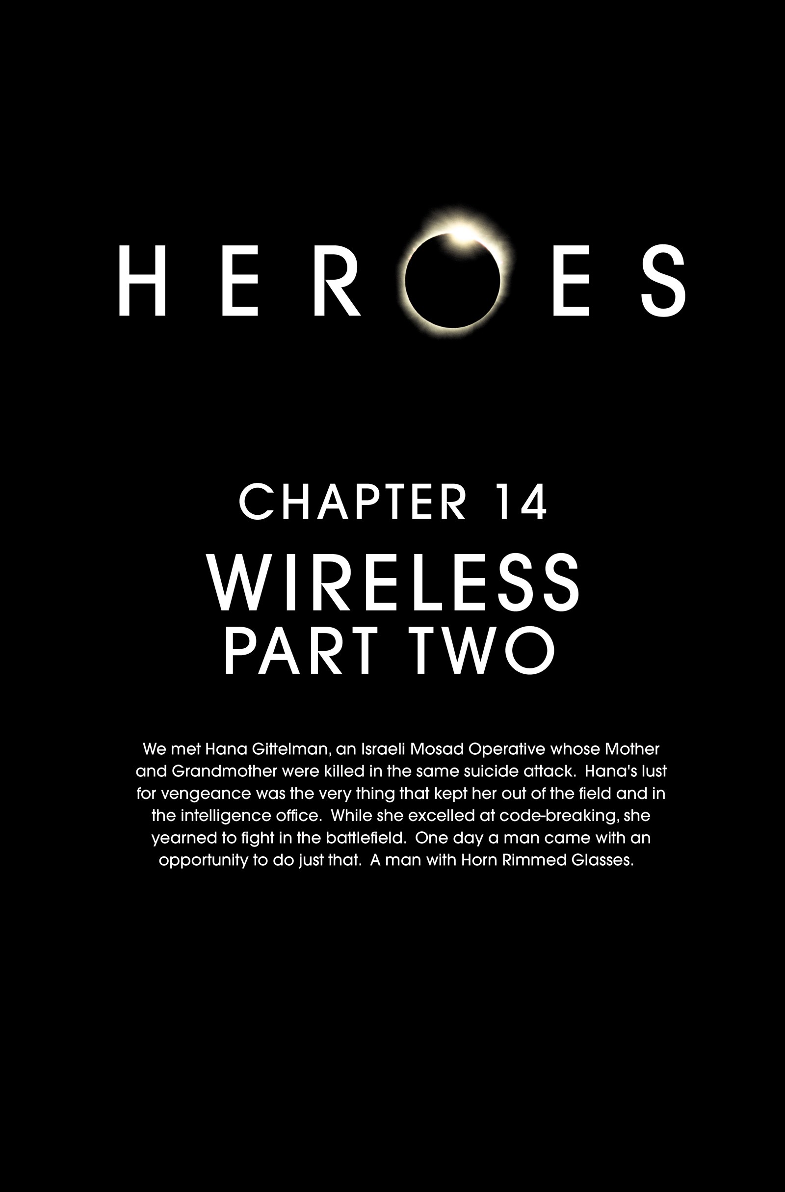 Read online Heroes comic -  Issue #14 - 1