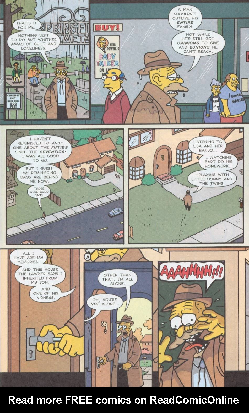 Read online Treehouse of Horror comic -  Issue #8 - 4