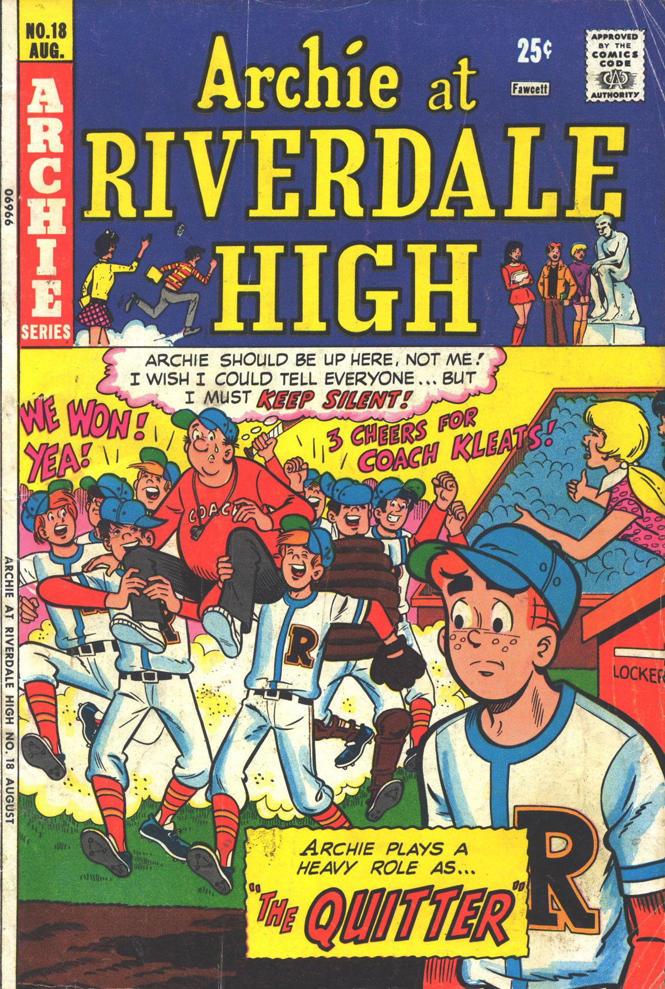 Read online Archie at Riverdale High (1972) comic -  Issue #18 - 1
