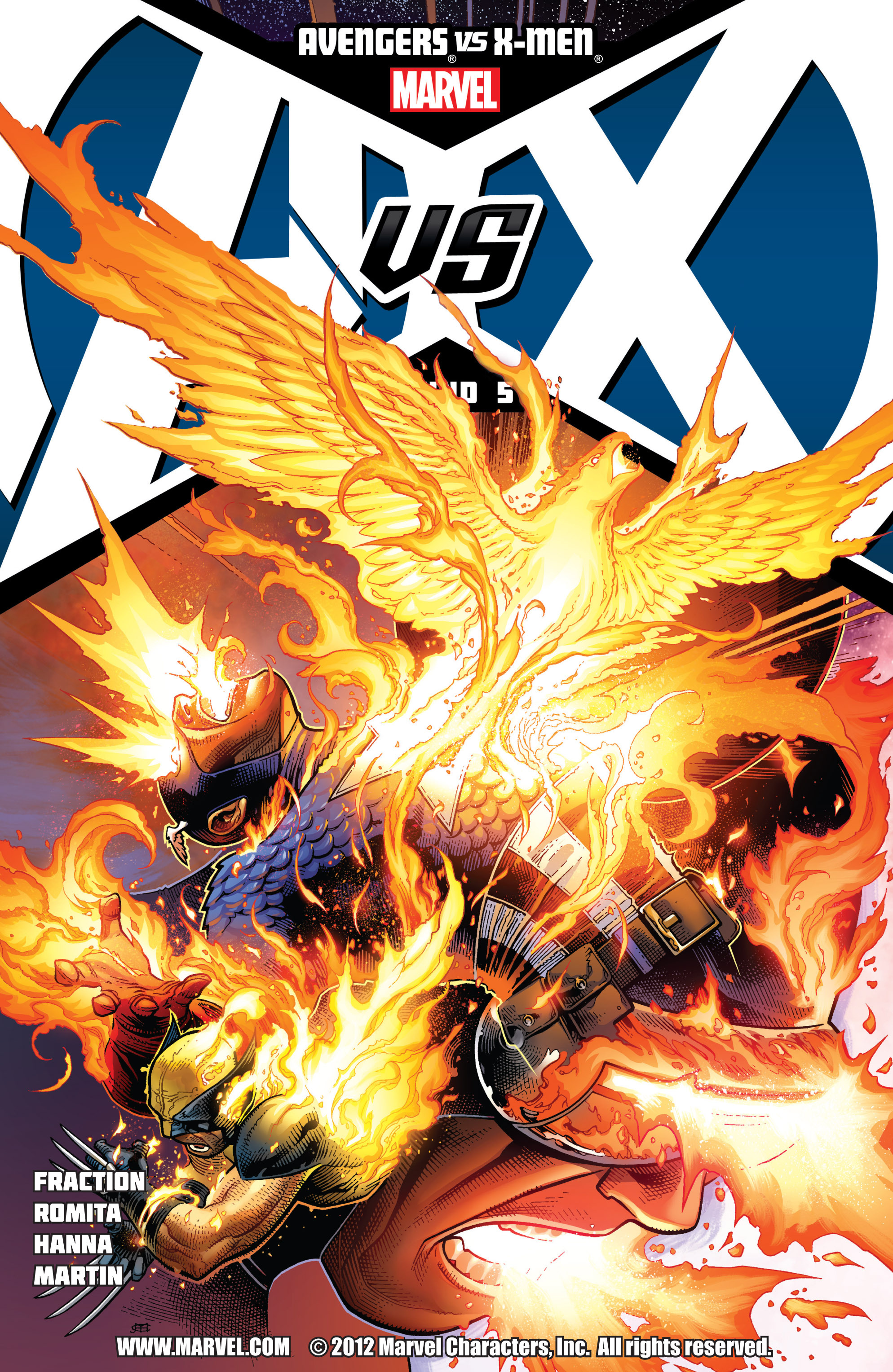 Read online Avengers Vs. X-Men comic -  Issue #5 - 1