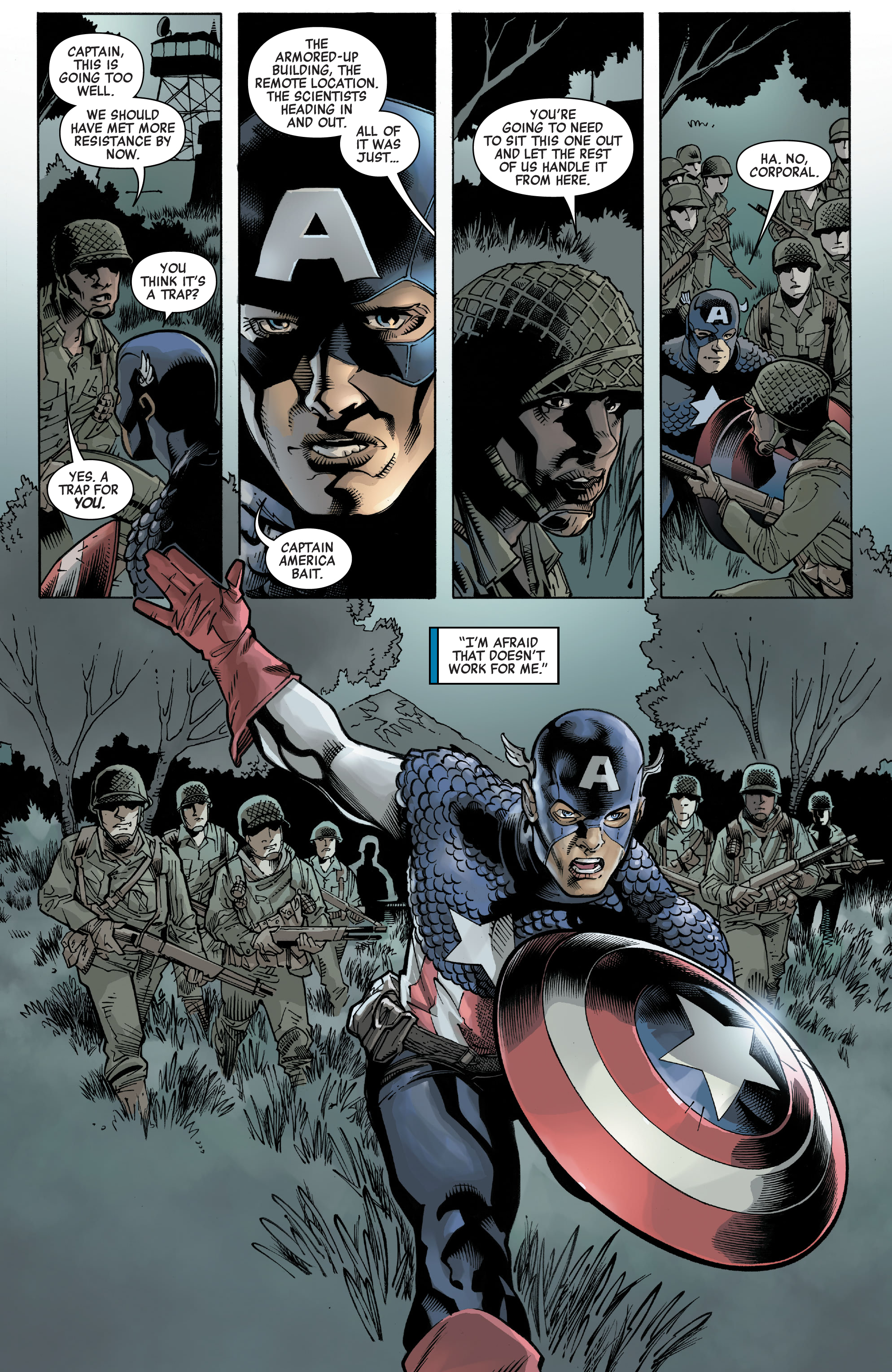 Read online Marvel's Avengers comic -  Issue # Captain America - 15