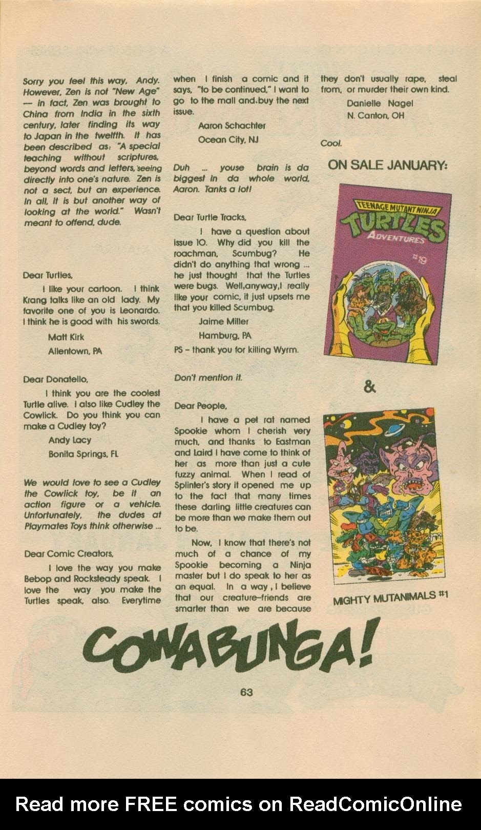 Read online Teenage Mutant Ninja Turtles Meet Archie comic -  Issue # Full - 65