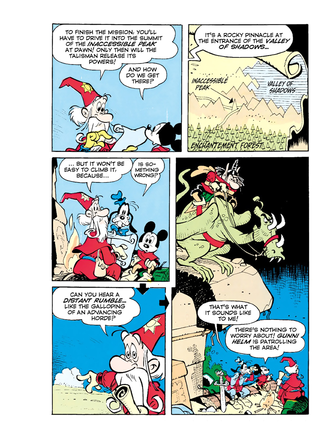 Read online Mickey Mouse in the Sword of Ice comic -  Issue #3 - 30