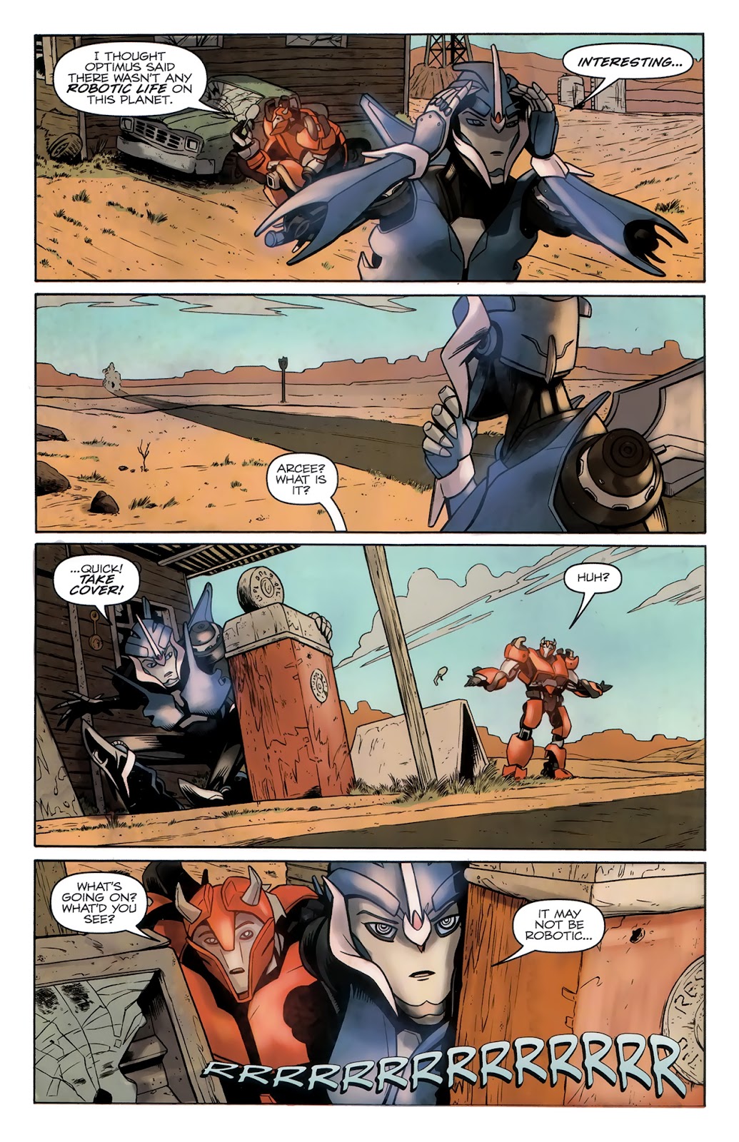 Read online The Transformers Prime comic Issue 3