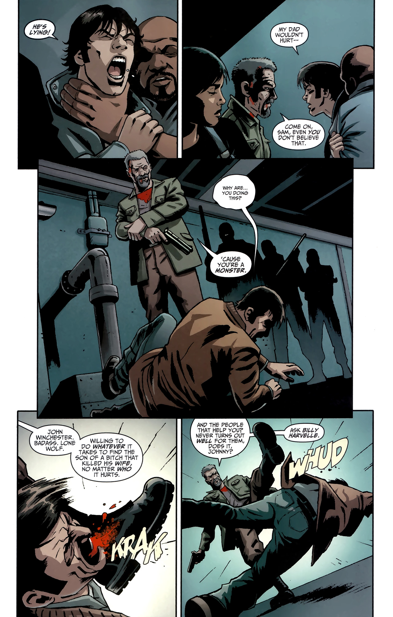 Read online Supernatural: Beginning's End comic -  Issue #5 - 6