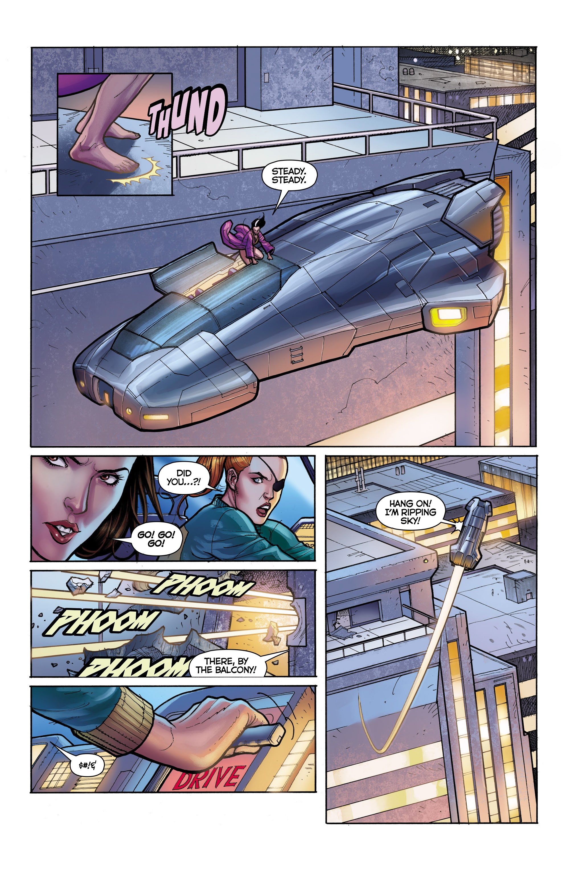 Read online Fight Girls comic -  Issue #5 - 17