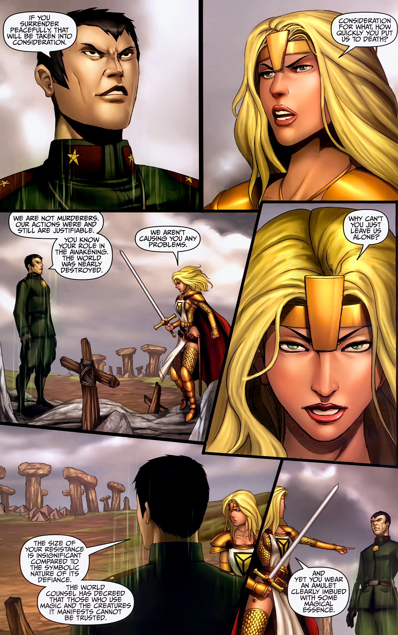 Read online Pilot Season 2008 comic -  Issue # Lady Pendragon - 15