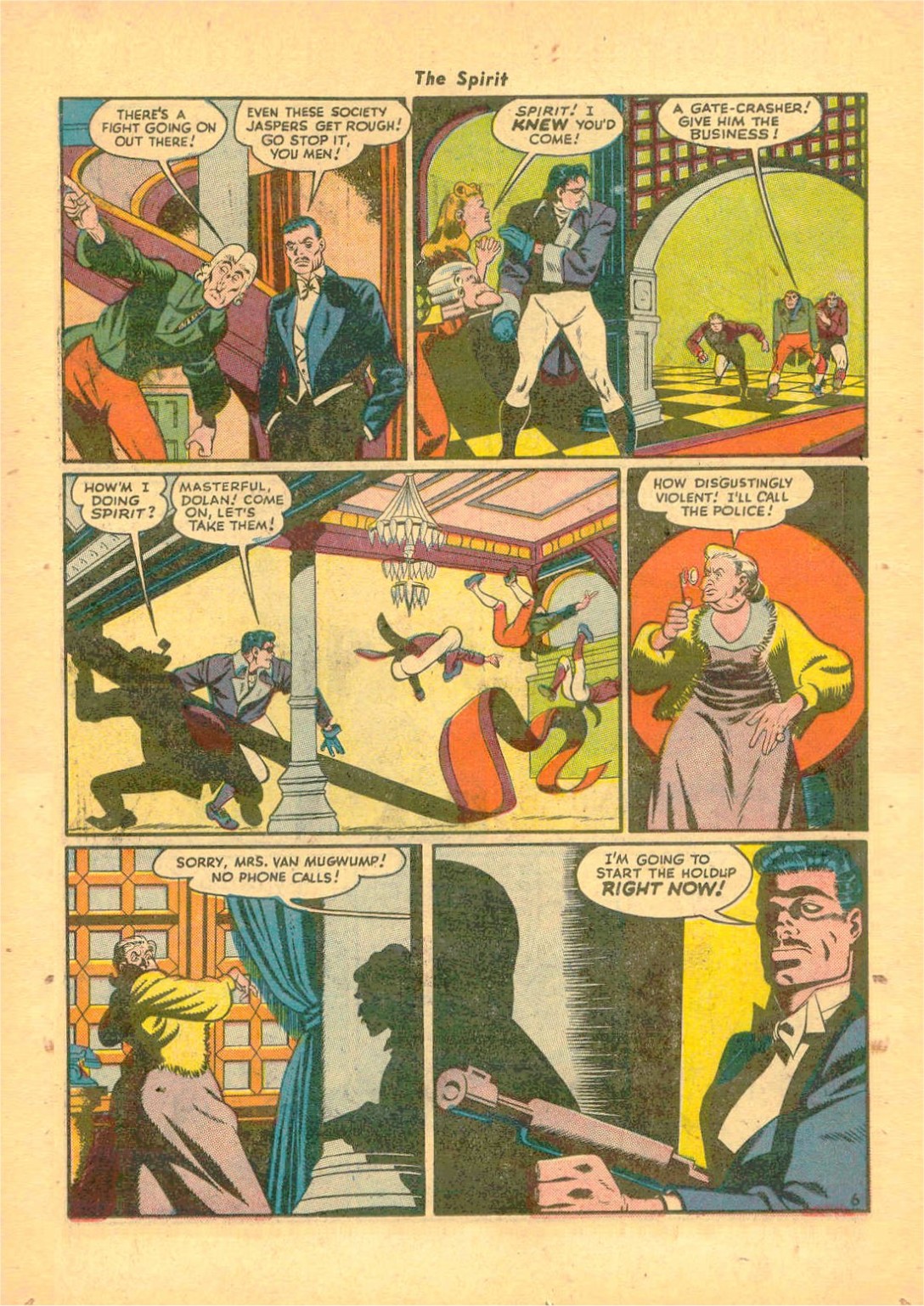 Read online The Spirit (1944) comic -  Issue #8 - 31