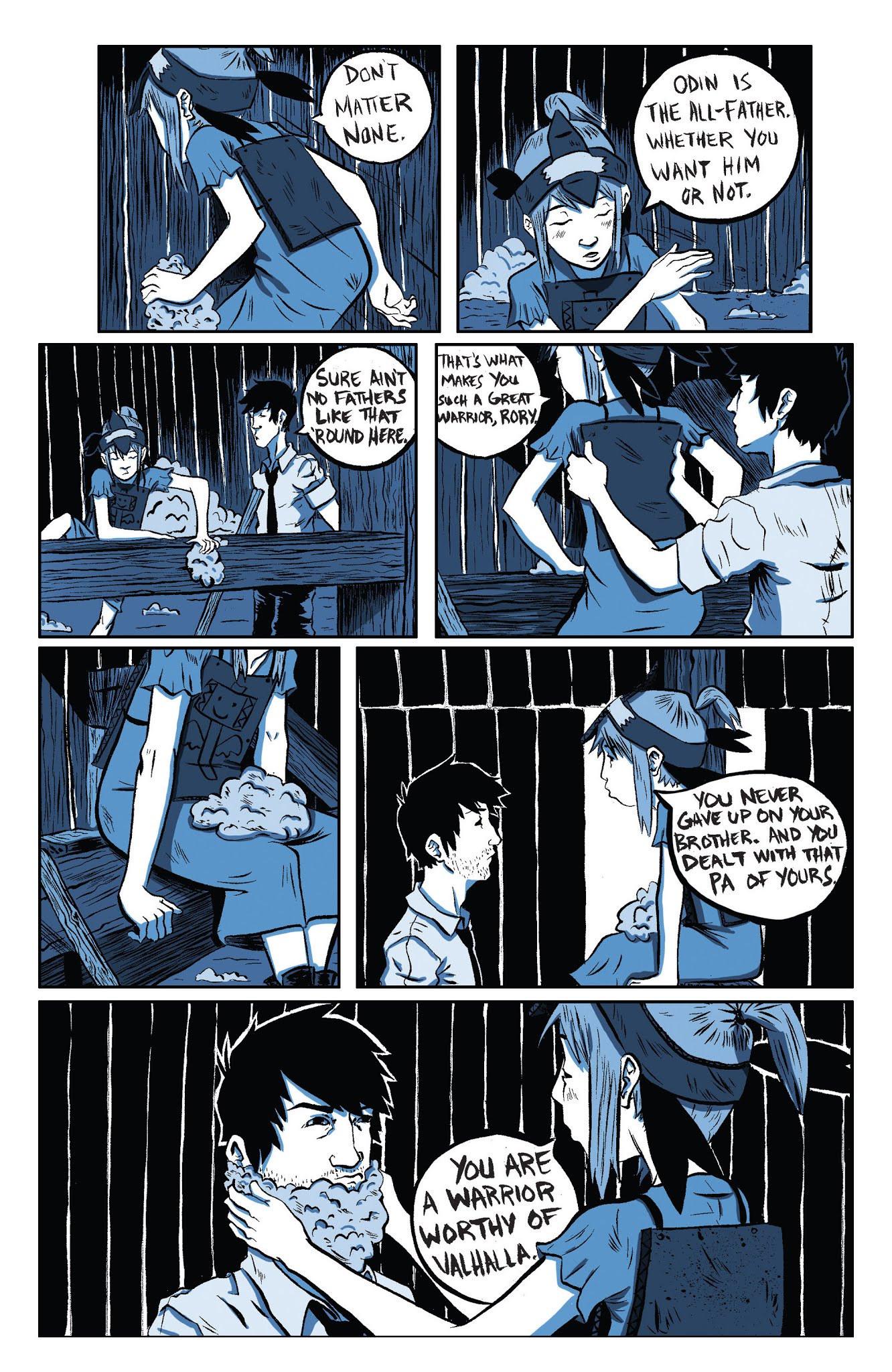 Read online Long Walk to Valhalla comic -  Issue # TPB - 28