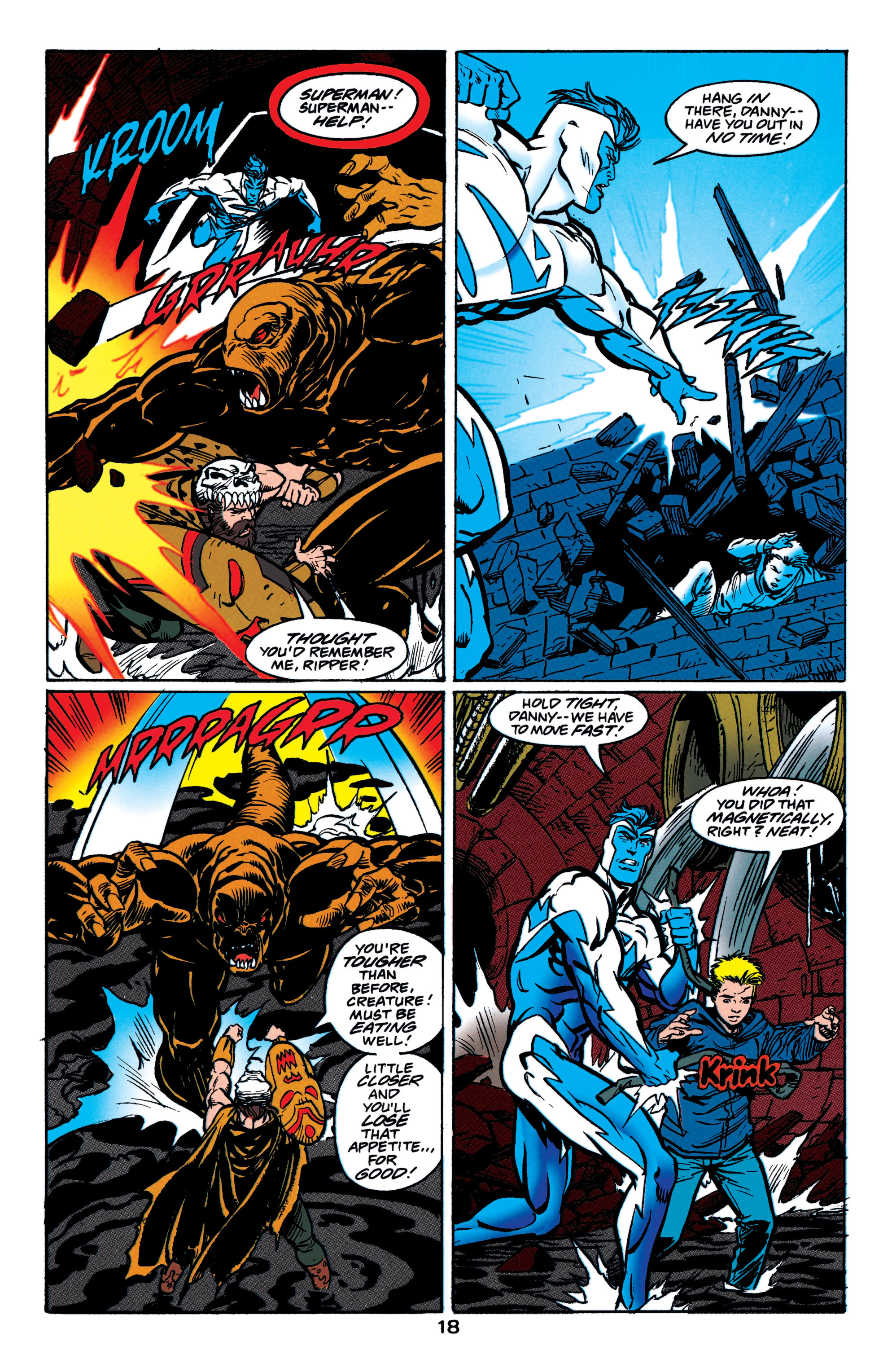 Read online Adventures of Superman (1987) comic -  Issue #554 - 19