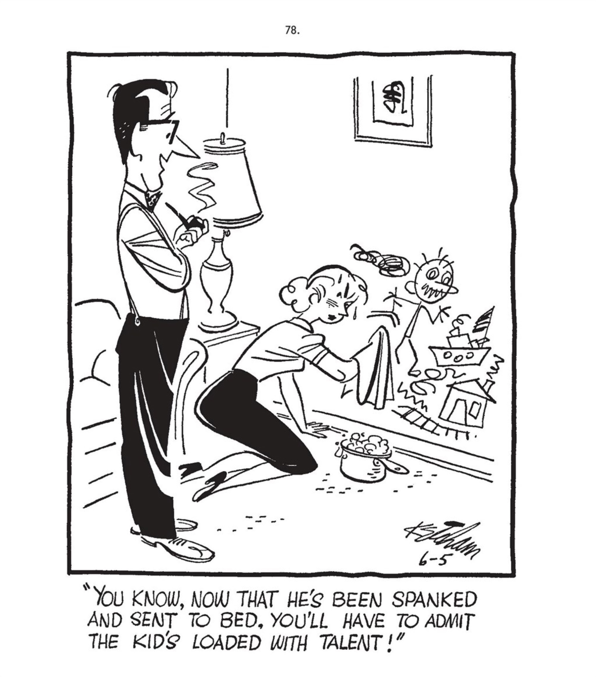 Read online Hank Ketcham's Complete Dennis the Menace comic -  Issue # TPB 1 (Part 2) - 4