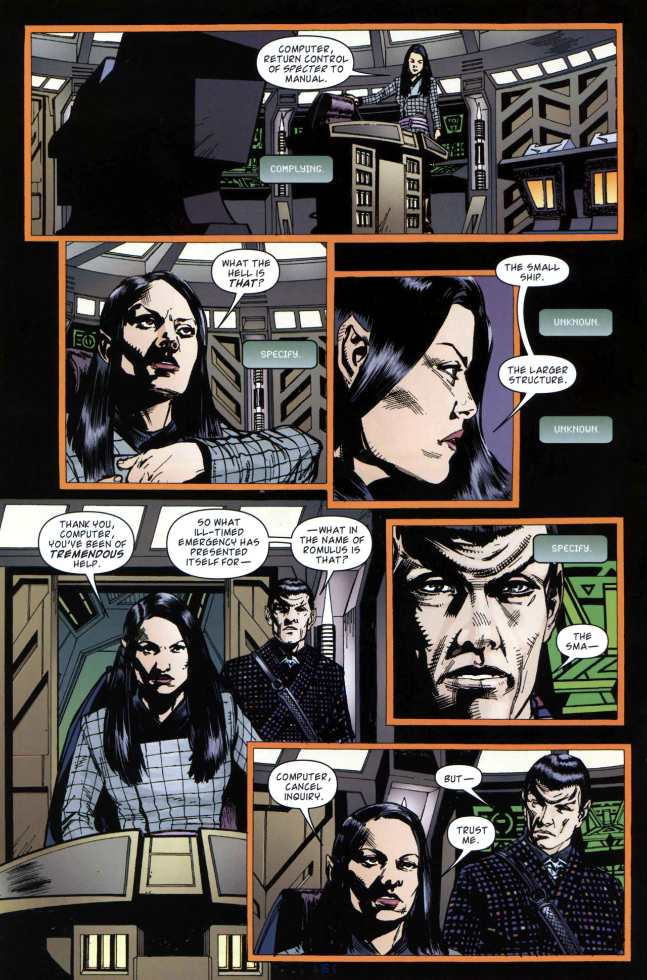 Read online Star Trek: New Frontier comic -  Issue #2 - 18