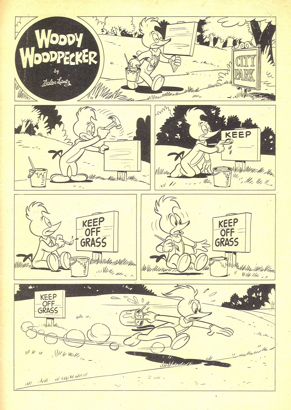 Read online Walter Lantz Woody Woodpecker (1952) comic -  Issue #36 - 35