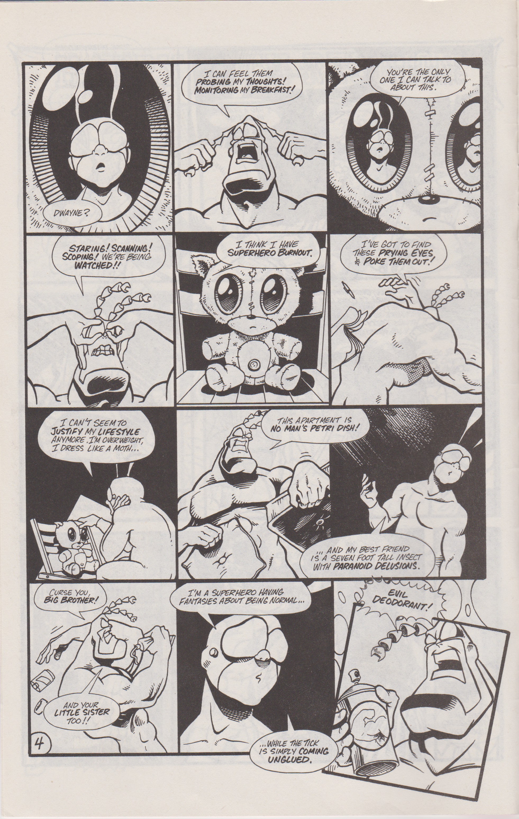 Read online The Tick's Back comic -  Issue # Full - 6