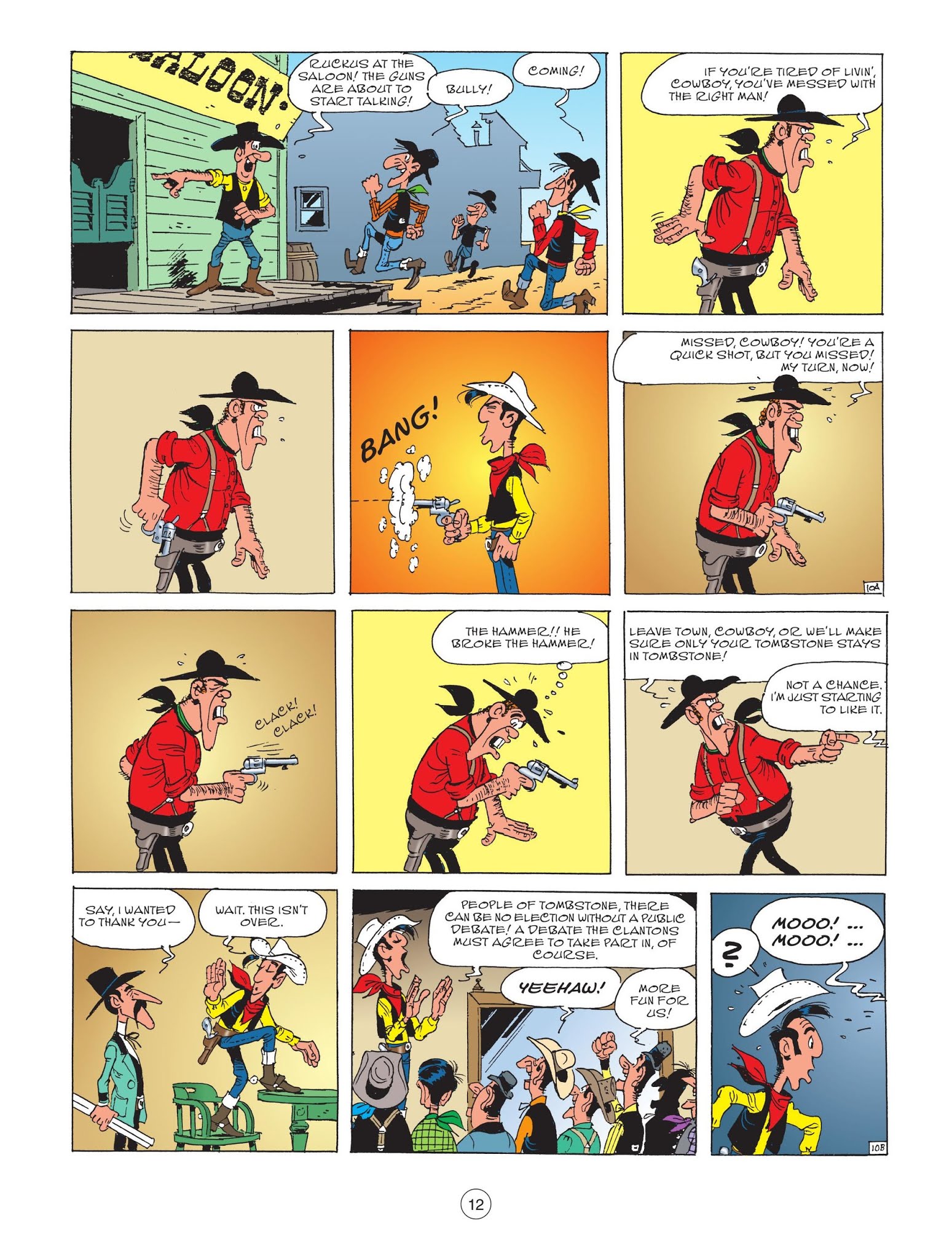 Read online A Lucky Luke Adventure comic -  Issue #70 - 14