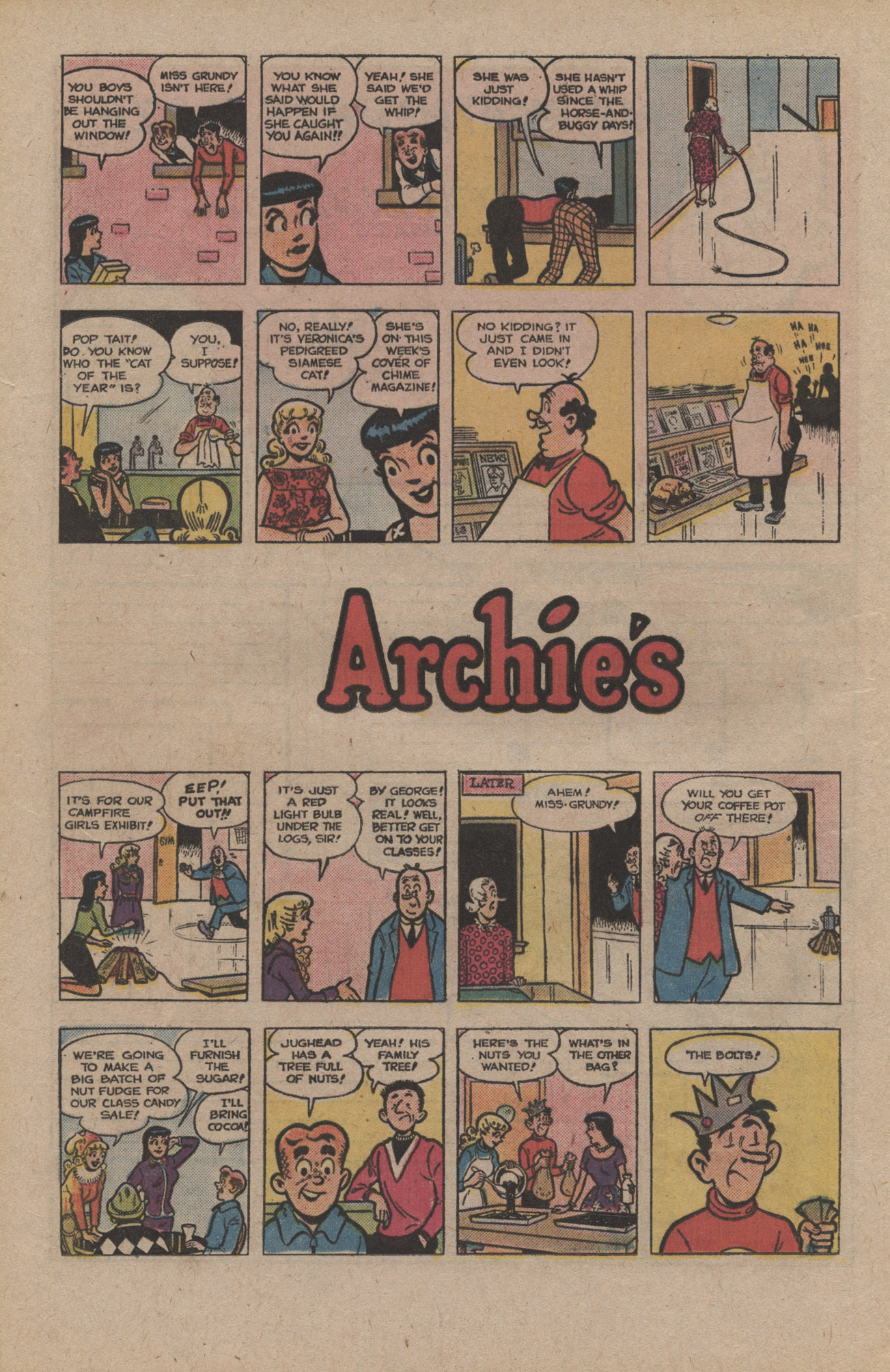 Read online Archie's Joke Book Magazine comic -  Issue #218 - 16