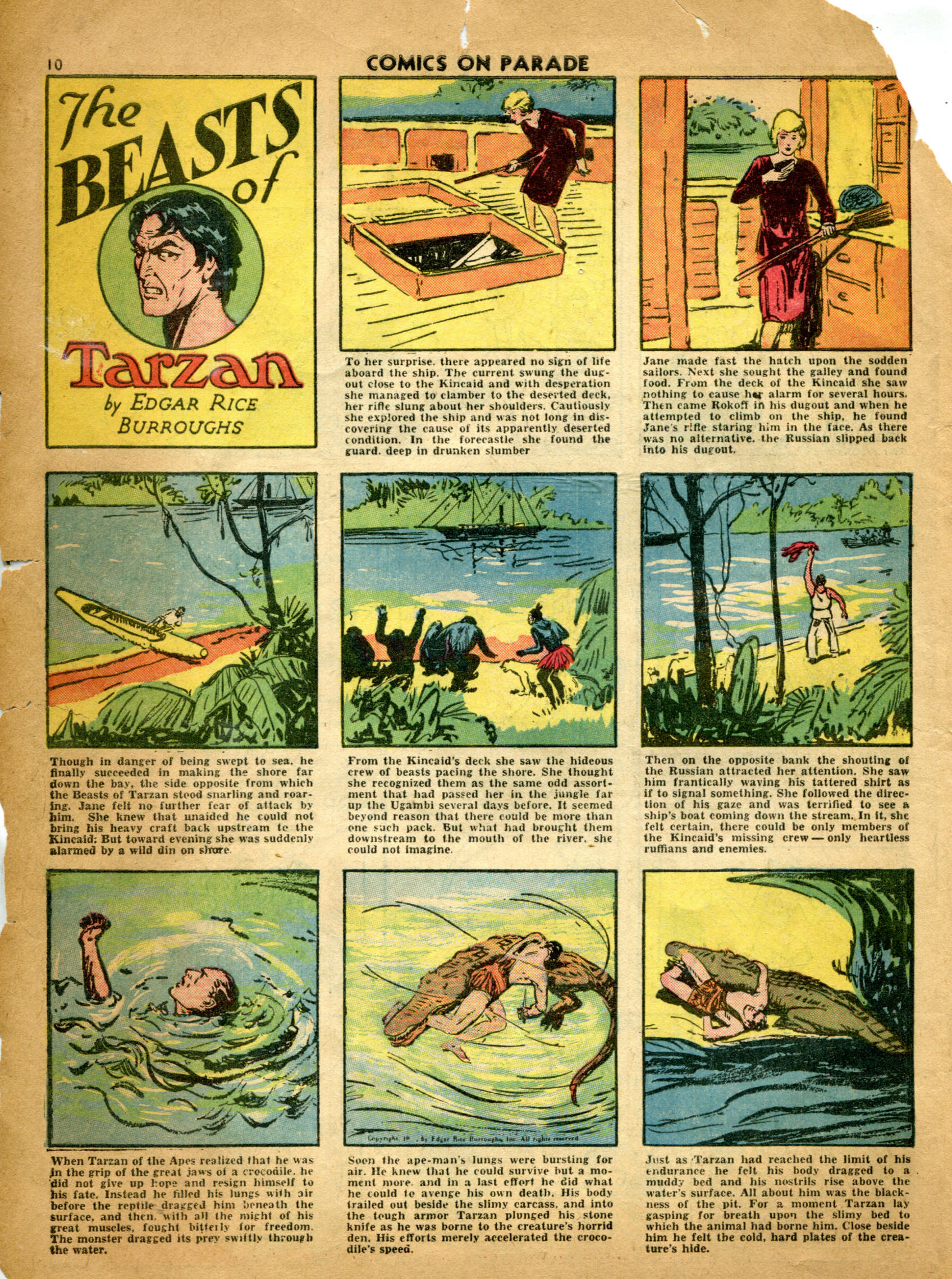 Read online Comics on Parade comic -  Issue #19 - 13