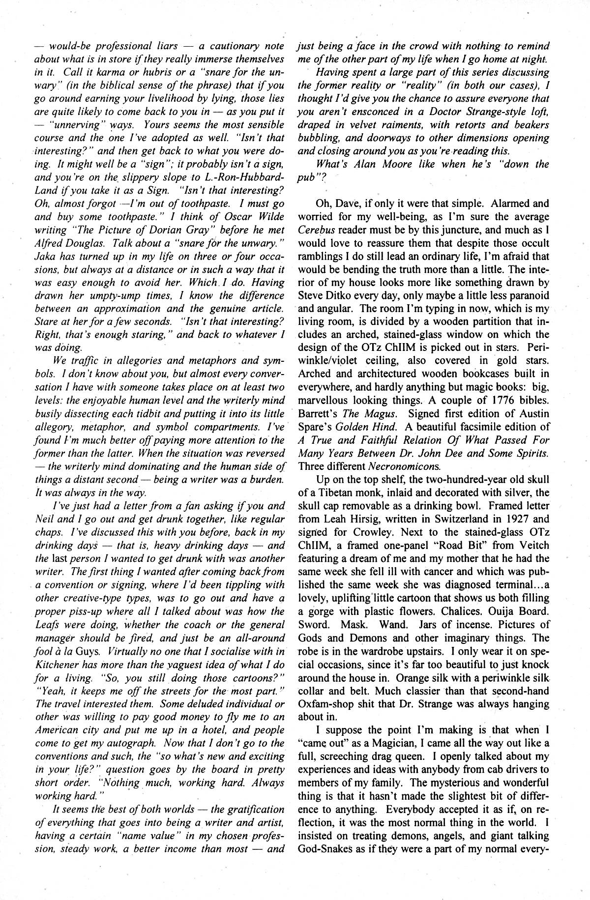 Read online Cerebus comic -  Issue #219 - 30