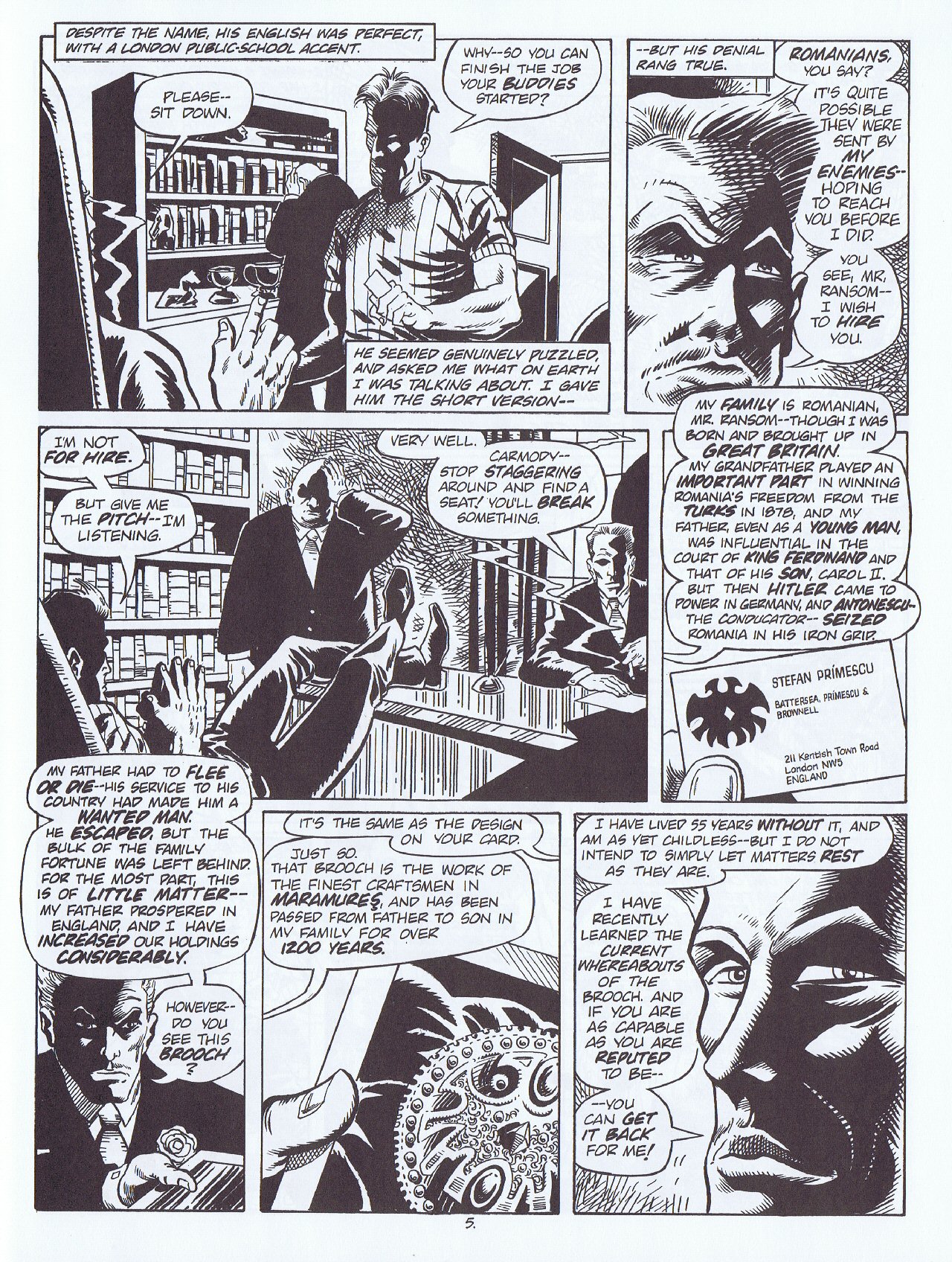 Read online Merchants of Death comic -  Issue #1 - 37