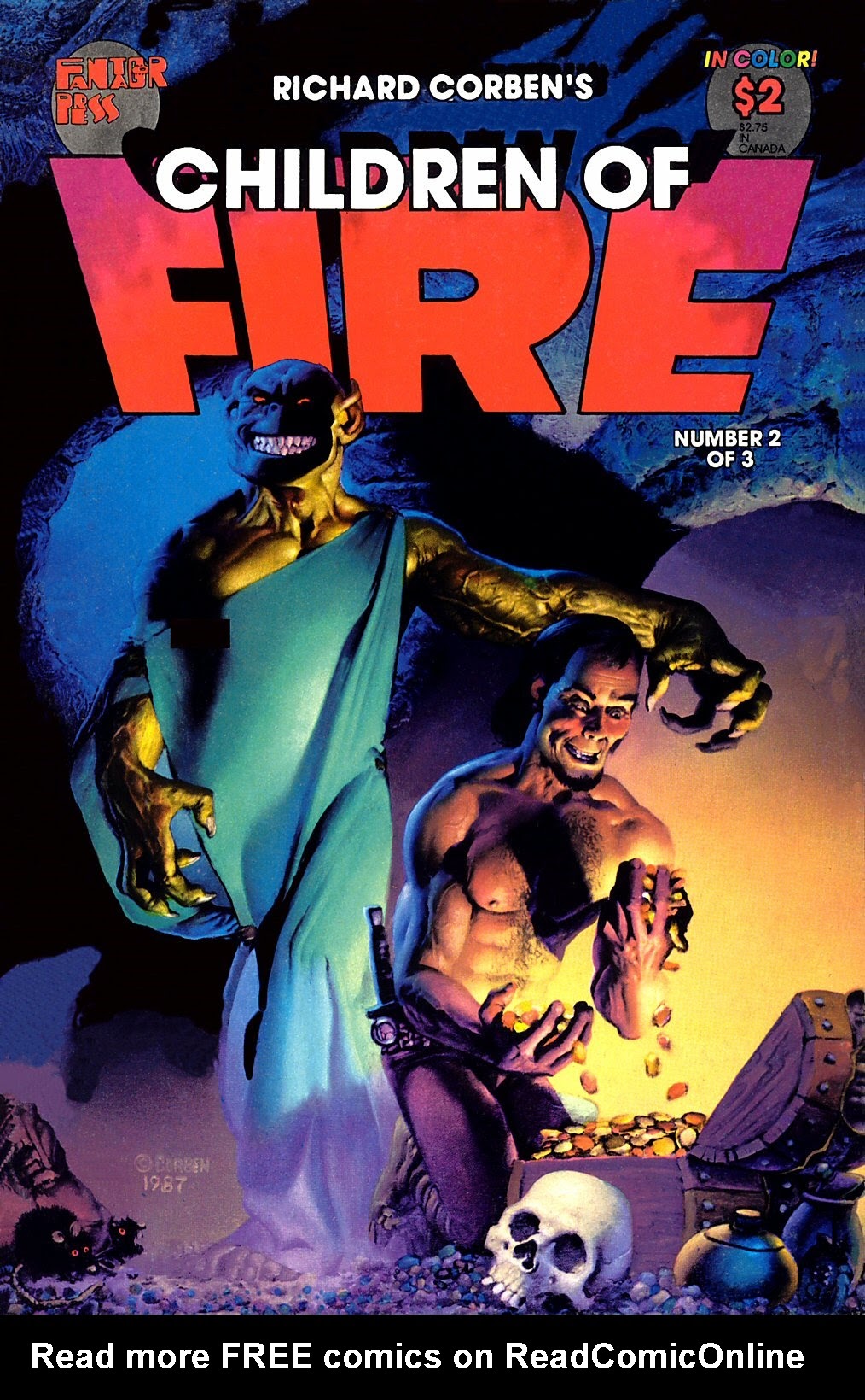 Read online Children of Fire comic -  Issue #2 - 1